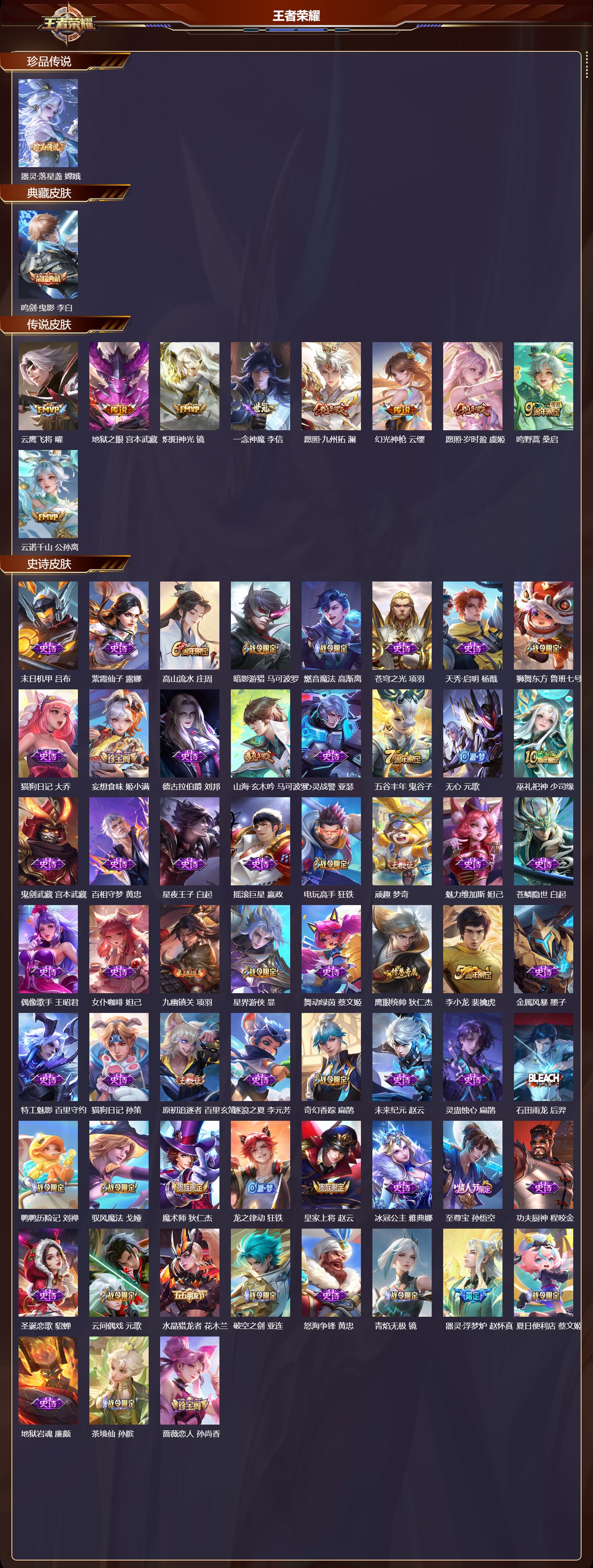 WZCMW4123769王者荣耀账号详情图8