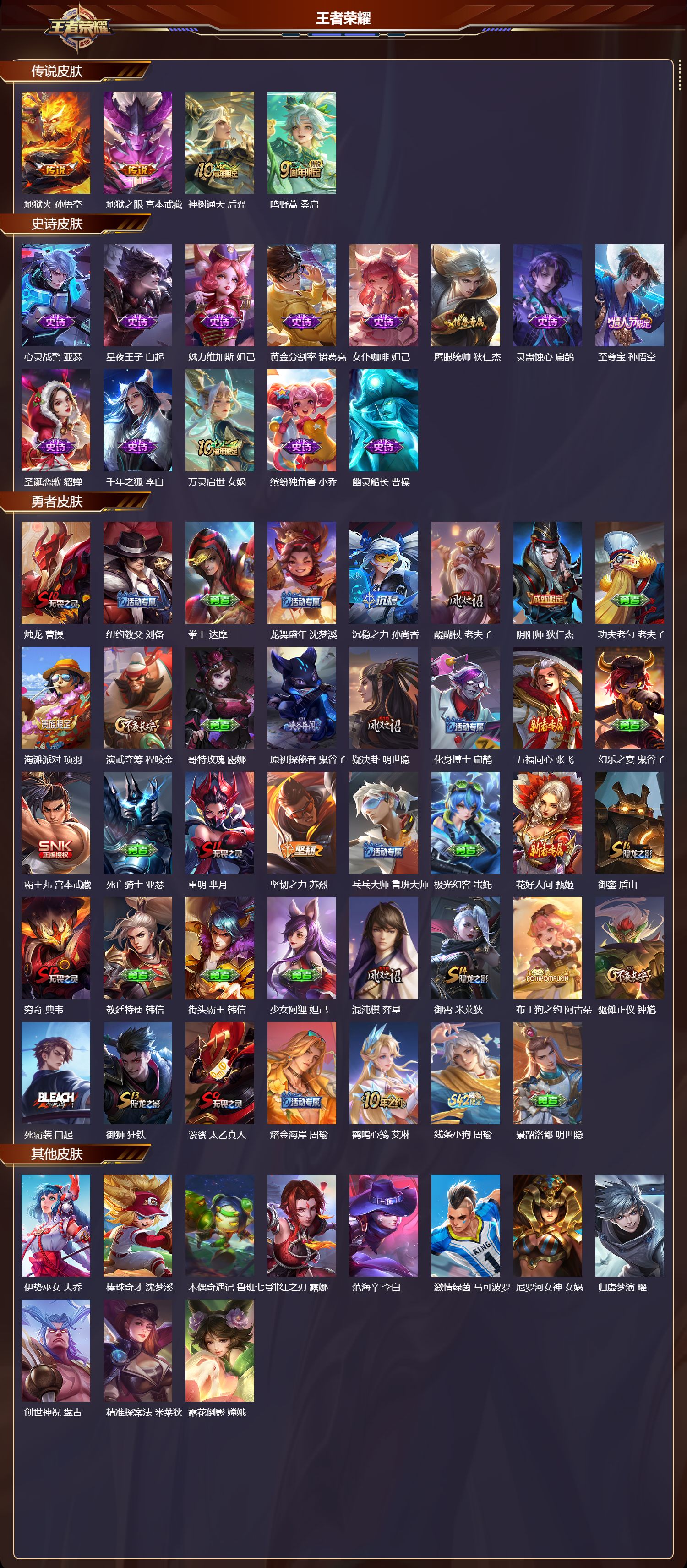 WZMK4151519王者荣耀账号详情图2 WZMK4151519王者荣耀账号详情图2