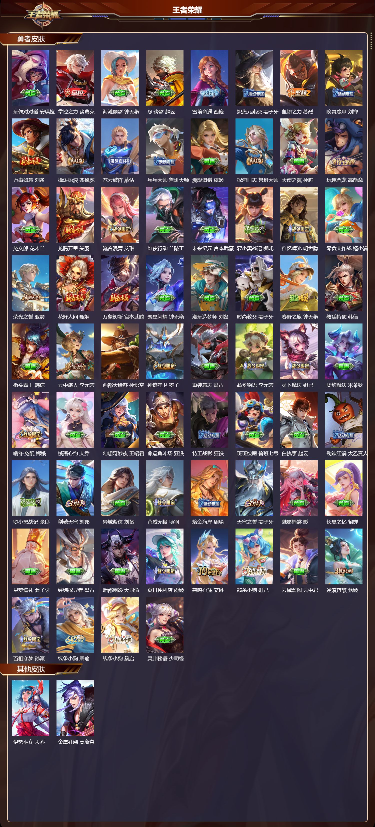 WZCMW4123733王者荣耀账号详情图10