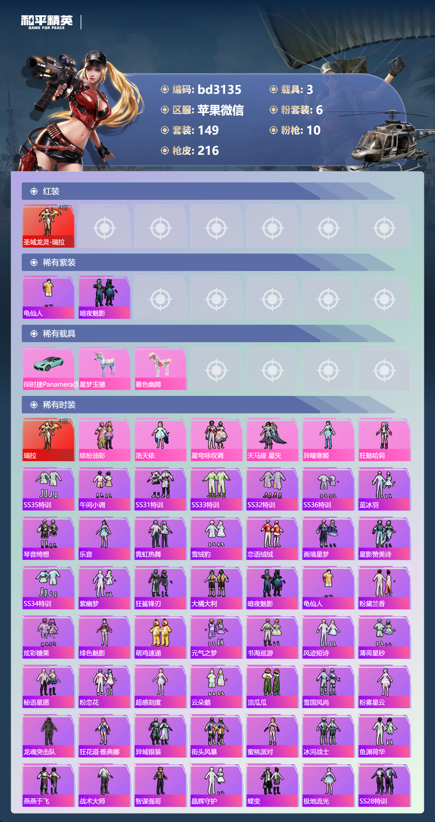 HPCMW469849和平精英账号详情图2