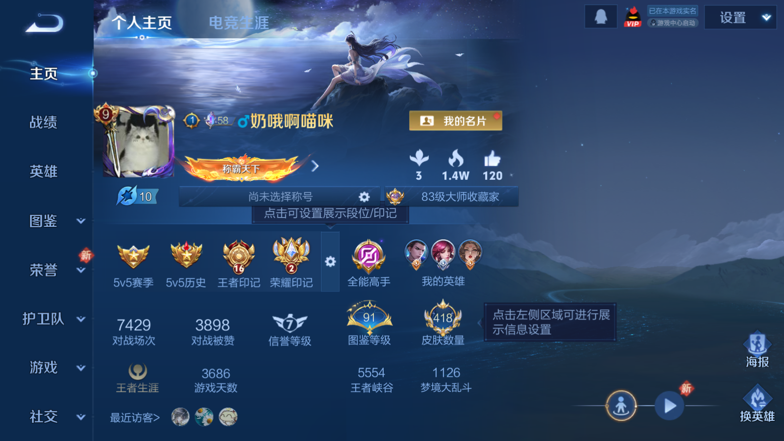 WZCMW4135210王者荣耀账号详情图2