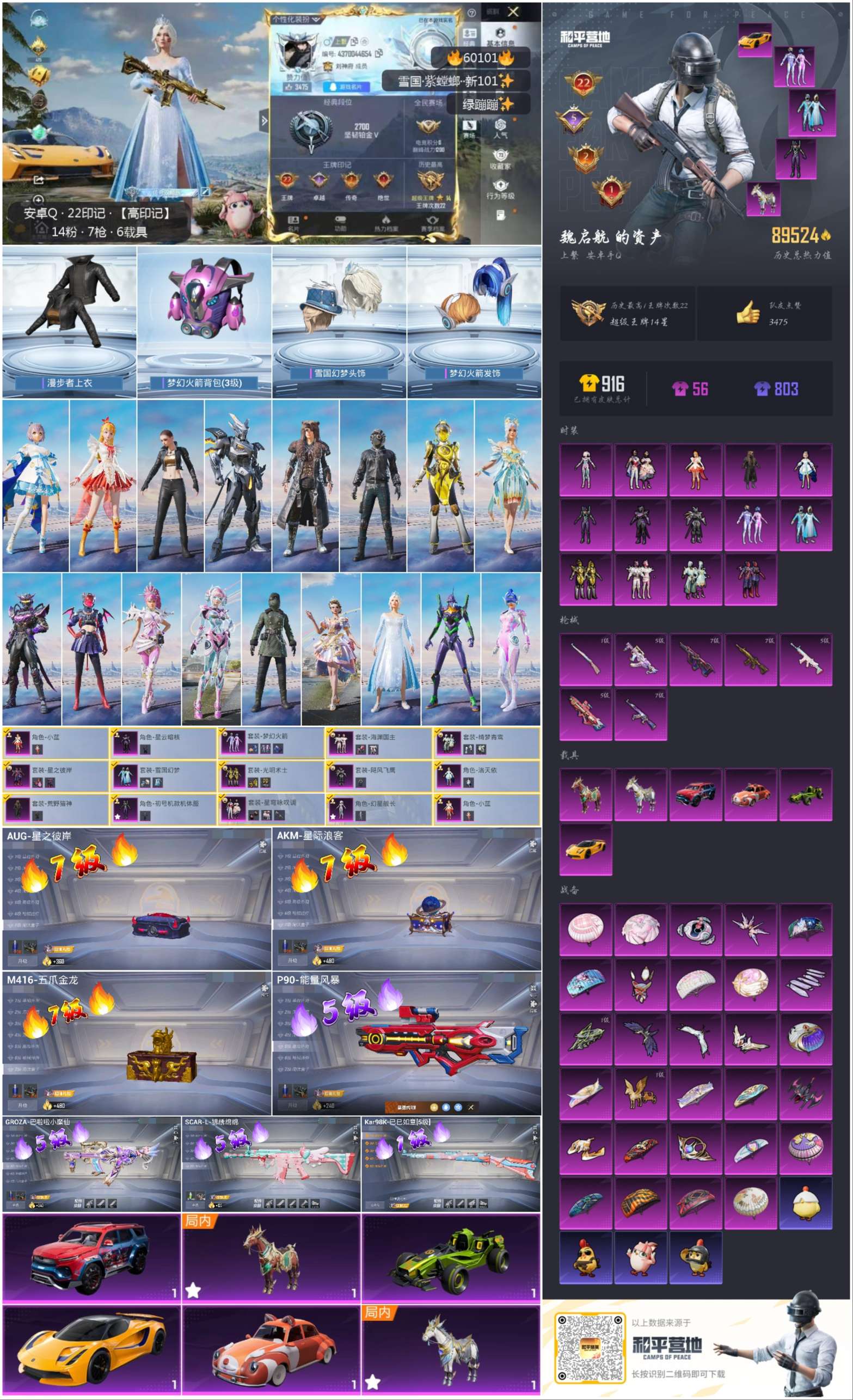 HPCMW467338和平精英账号详情图5