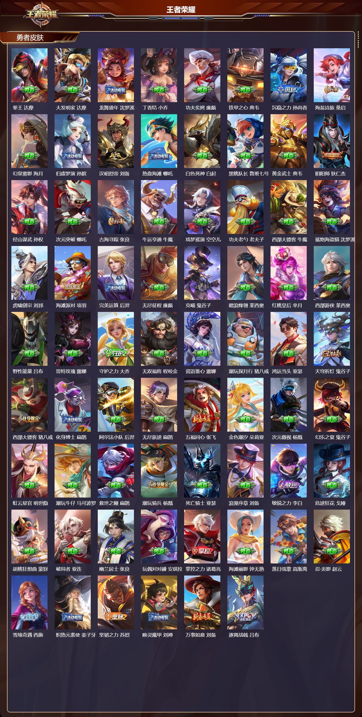 WZCMW4123717王者荣耀账号详情图10