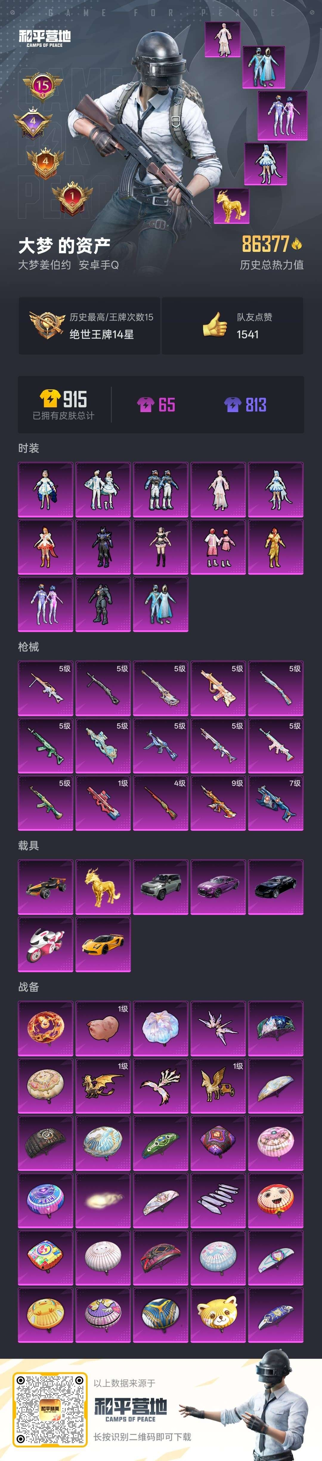 HPCMW469081和平精英账号详情图3