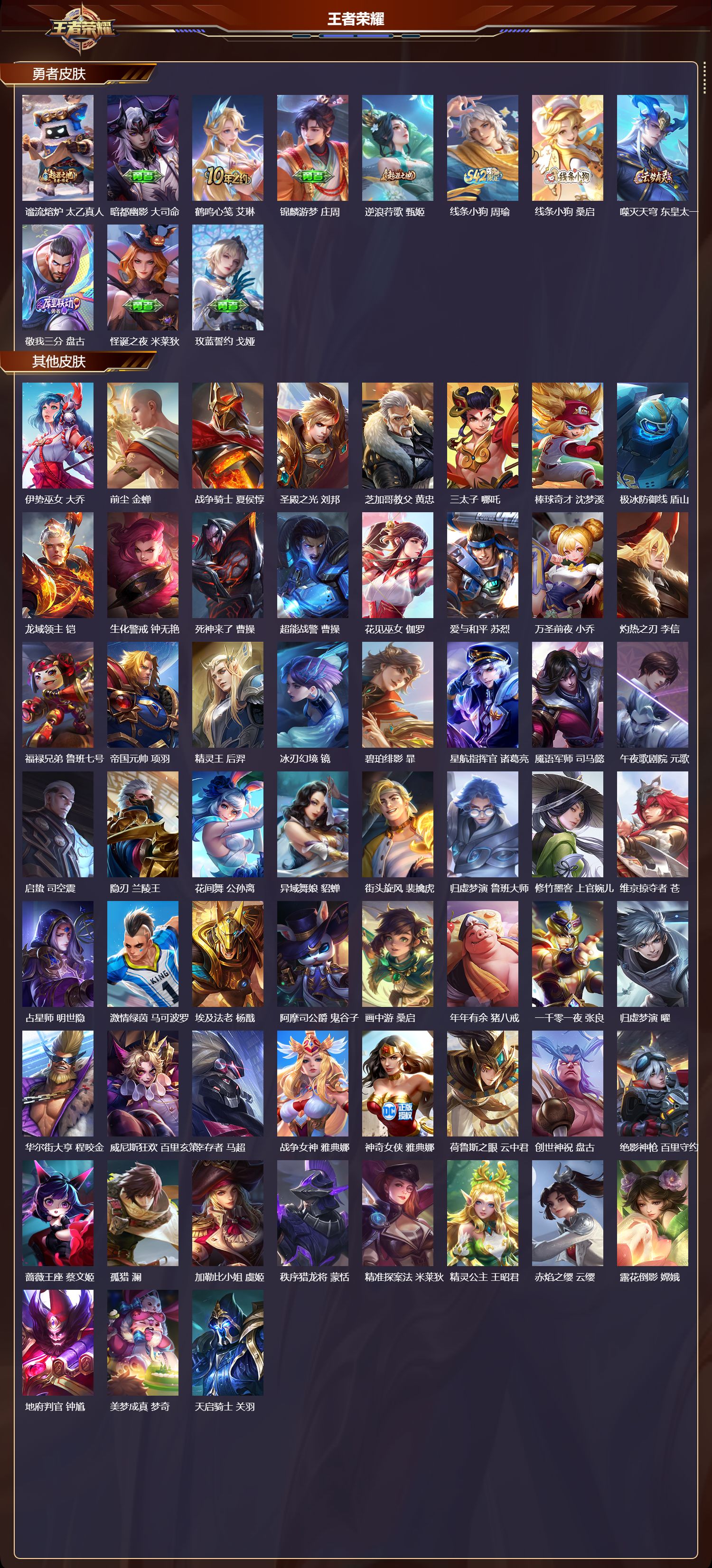 WZQM4127881王者荣耀账号详情图6