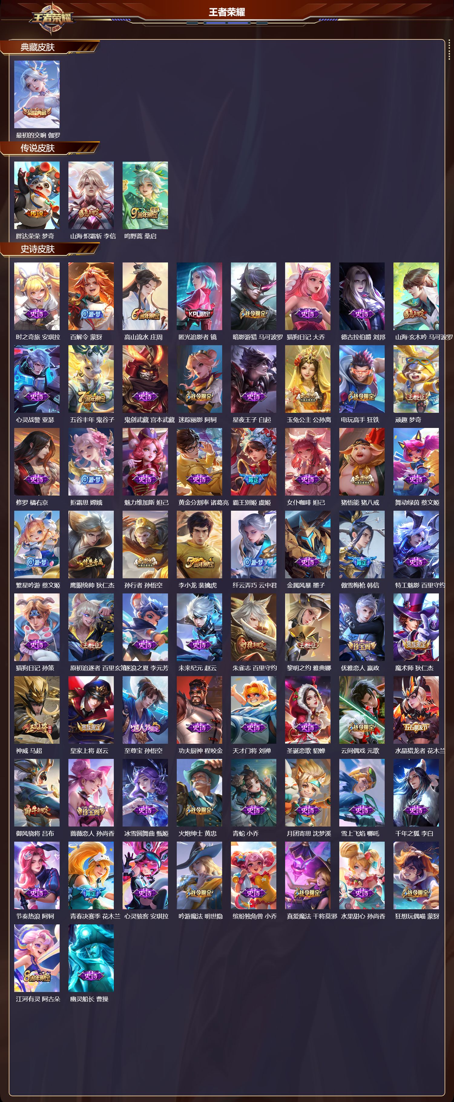 WZCMW4123685王者荣耀账号详情图8