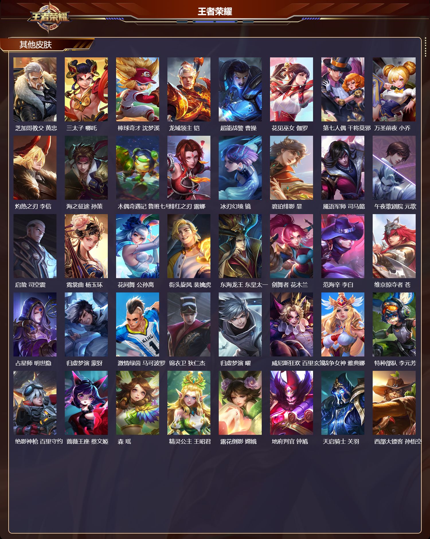 WZCMW4123634王者荣耀账号详情图8