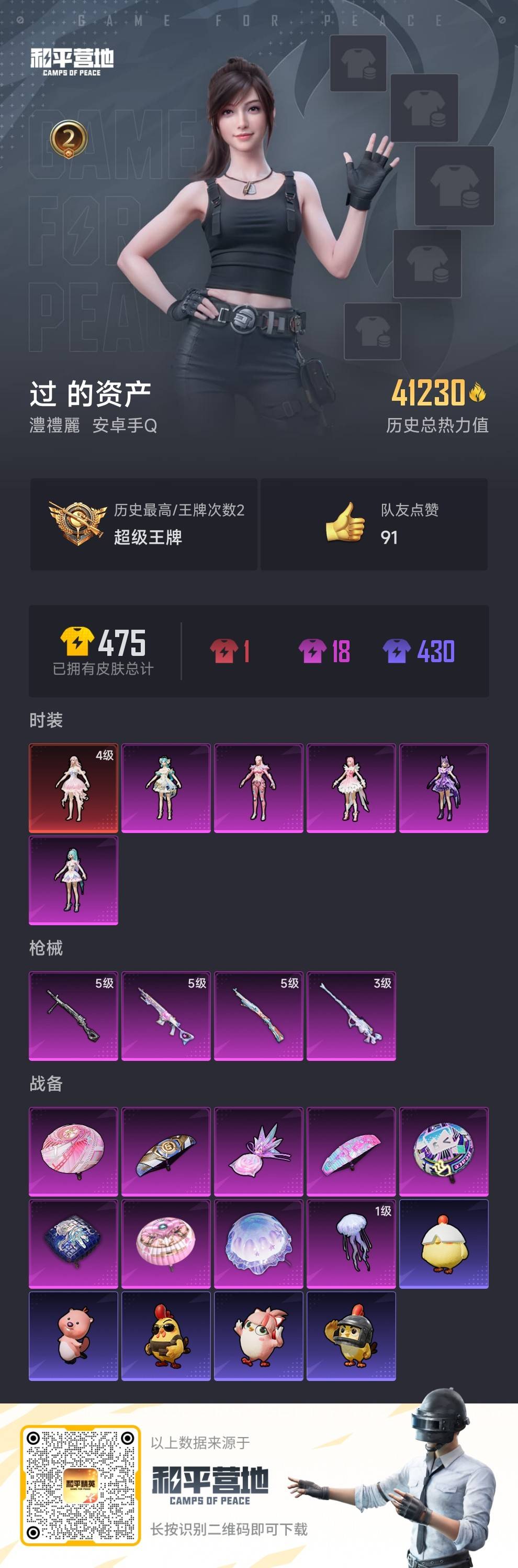 HPCMW467208和平精英账号详情图5