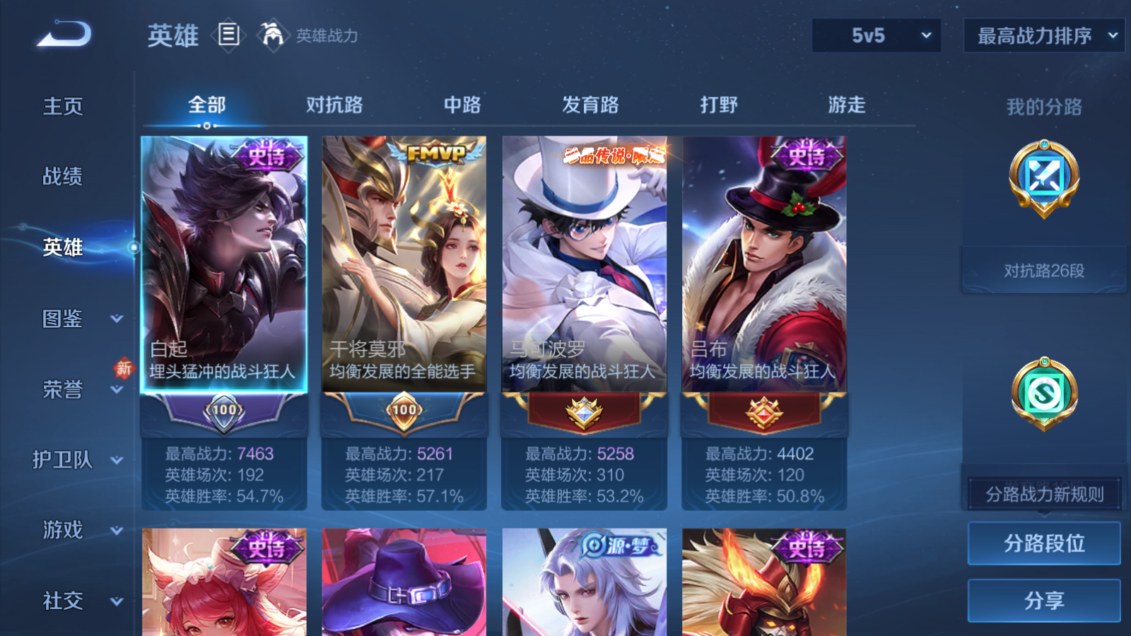 WZCMW4135233王者荣耀账号详情图3