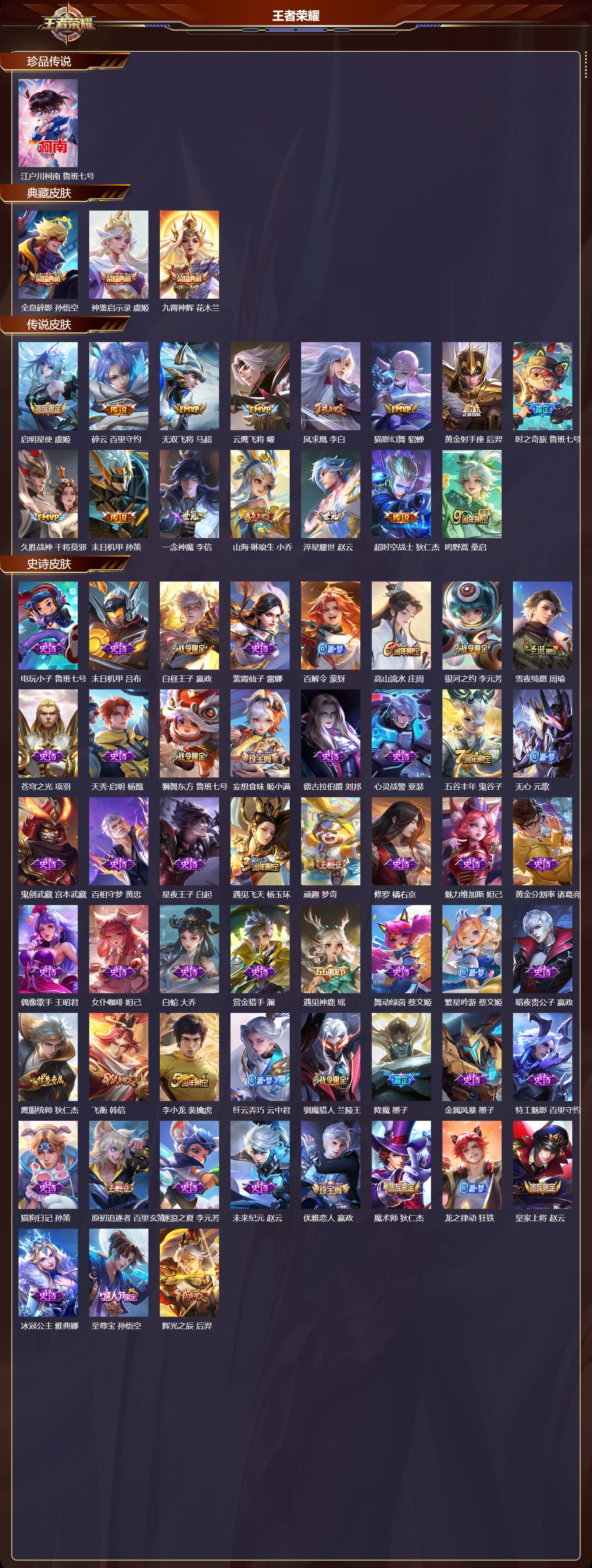 WZCMW4123723王者荣耀账号详情图8