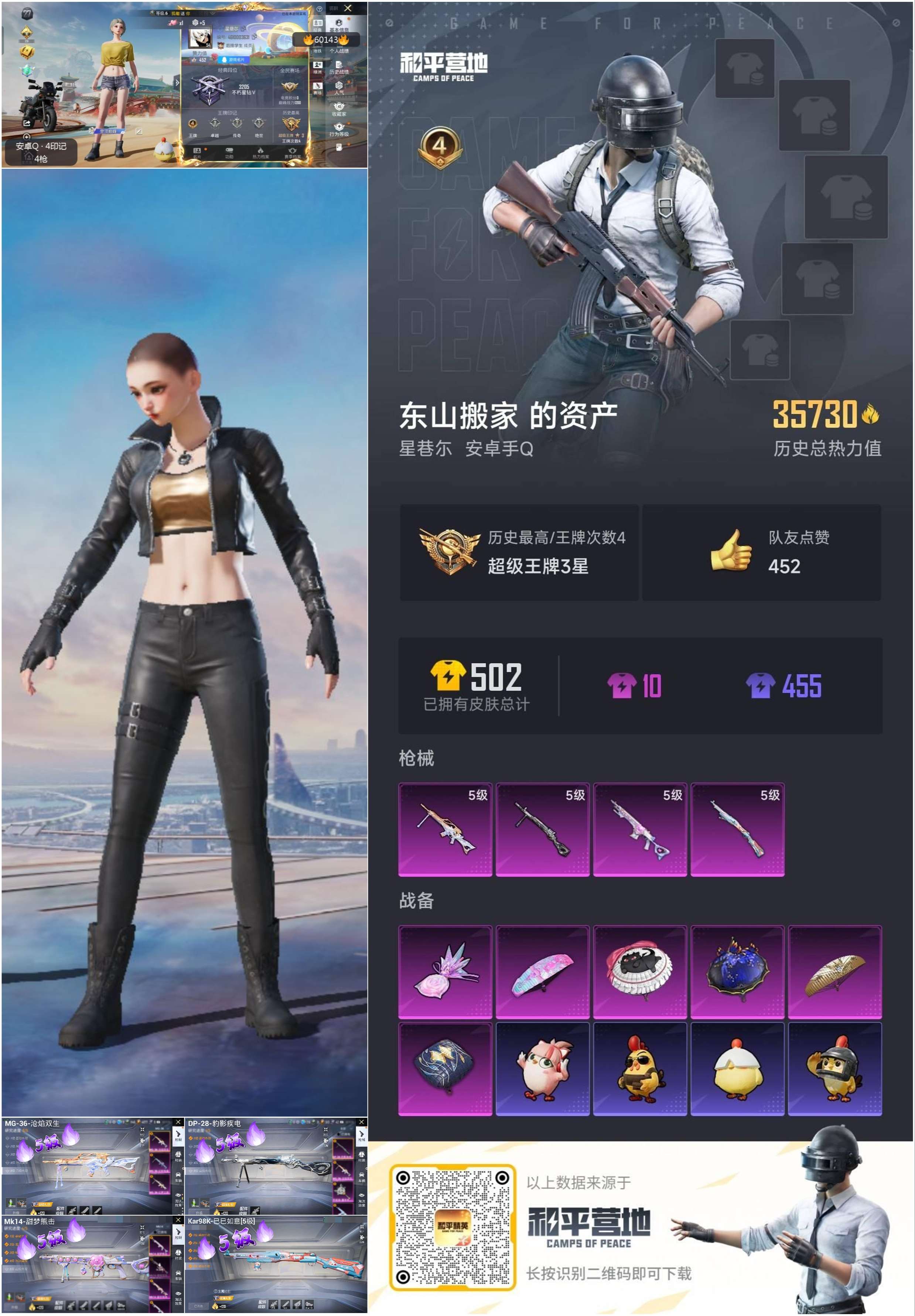 HPCMW467305和平精英账号详情图2