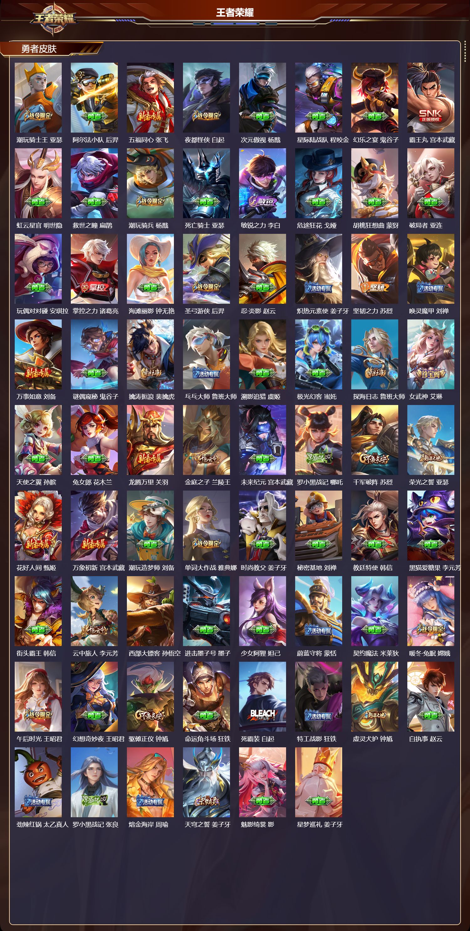 WZCMW4127728王者荣耀账号详情图5