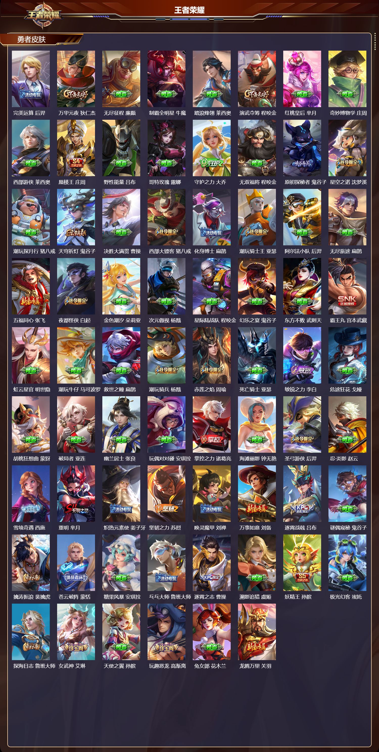 WZCMW4123616王者荣耀账号详情图11