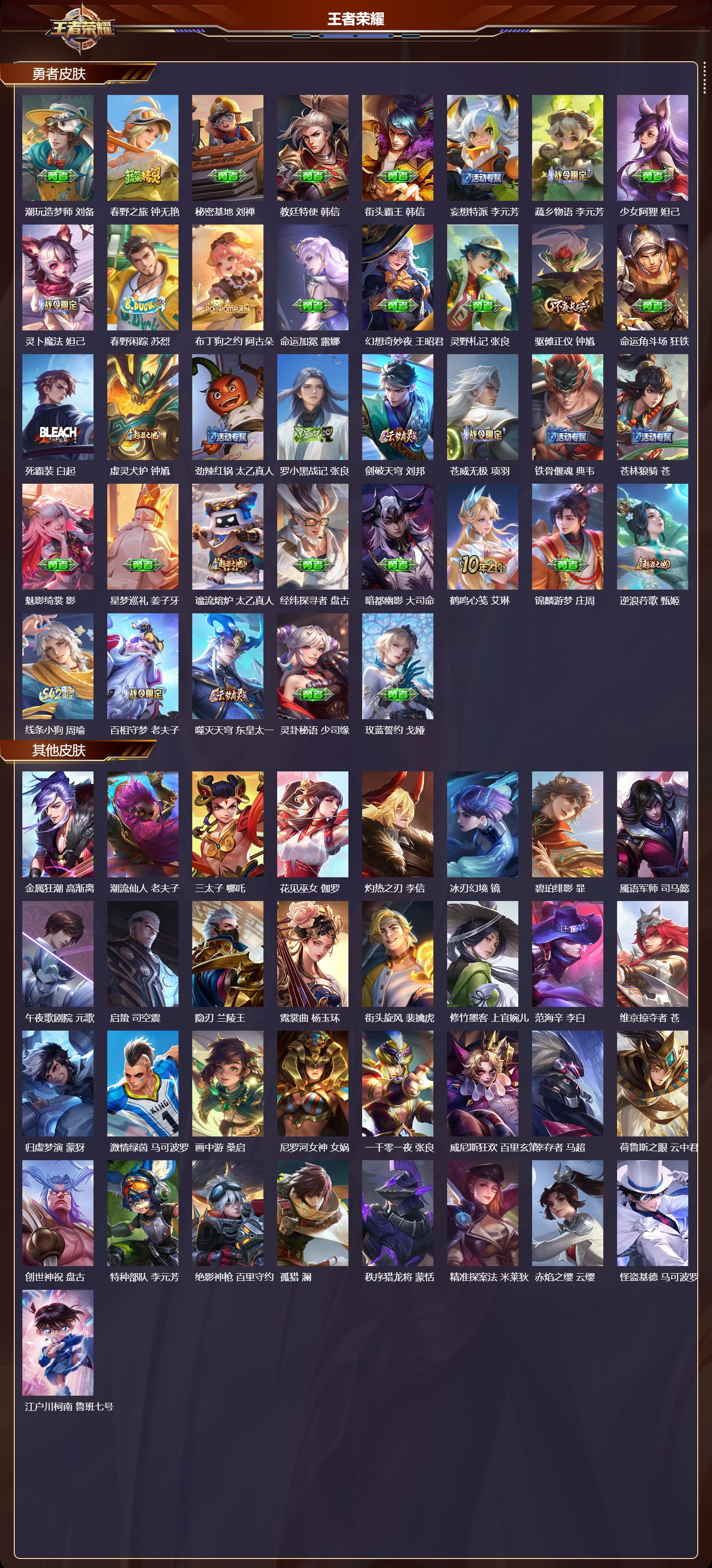 WZQM4127905王者荣耀账号详情图5