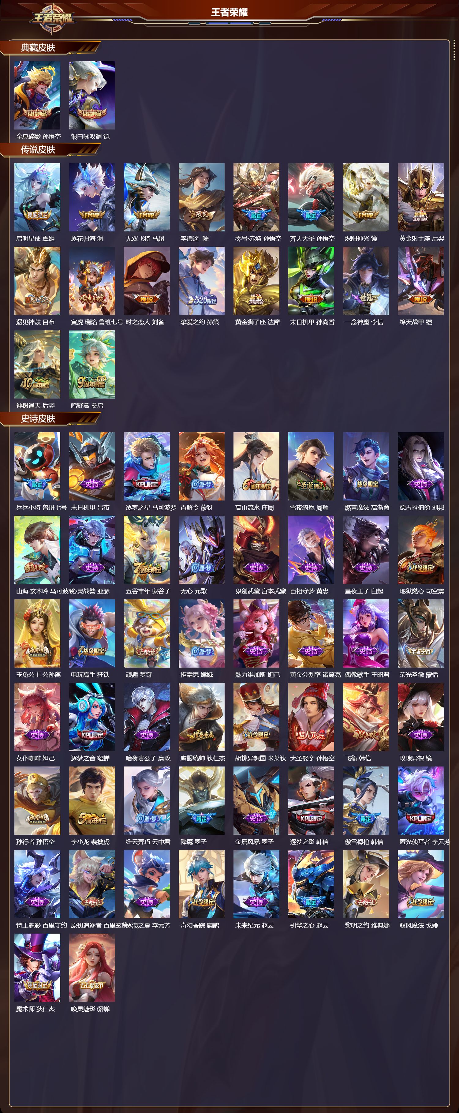 WZCMW4123604王者荣耀账号详情图6