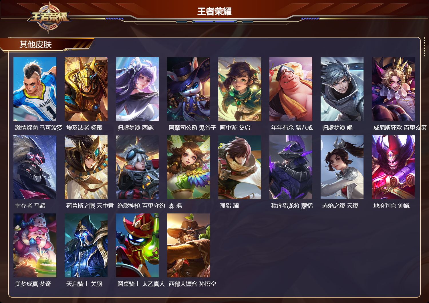 WZCMW4123627王者荣耀账号详情图10