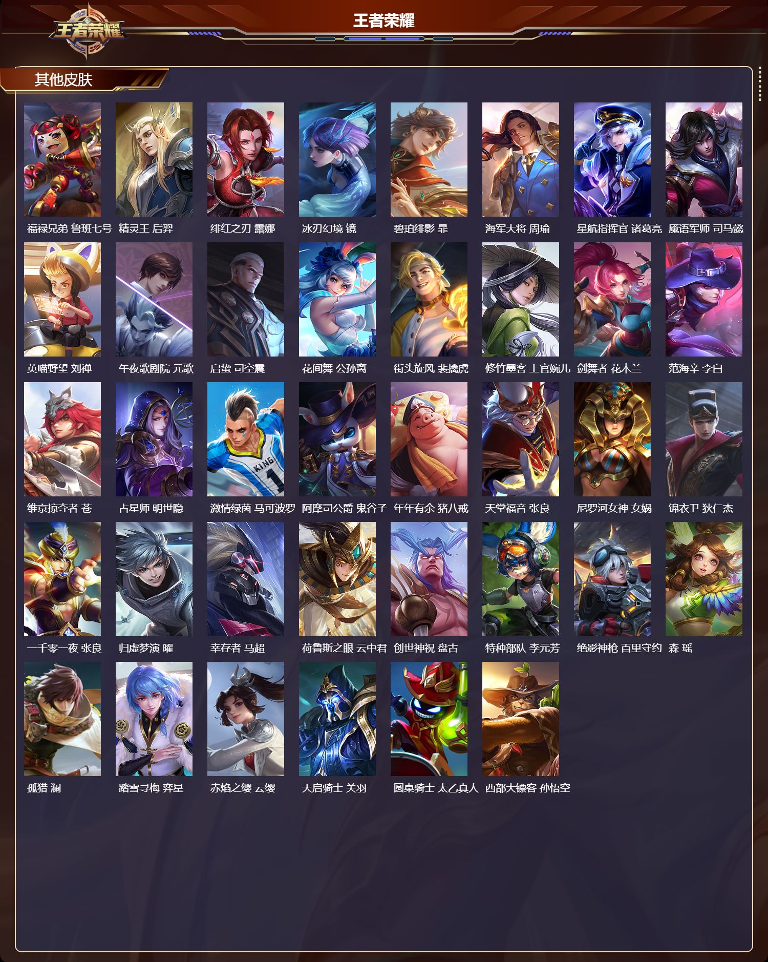 WZCMW4123595王者荣耀账号详情图9