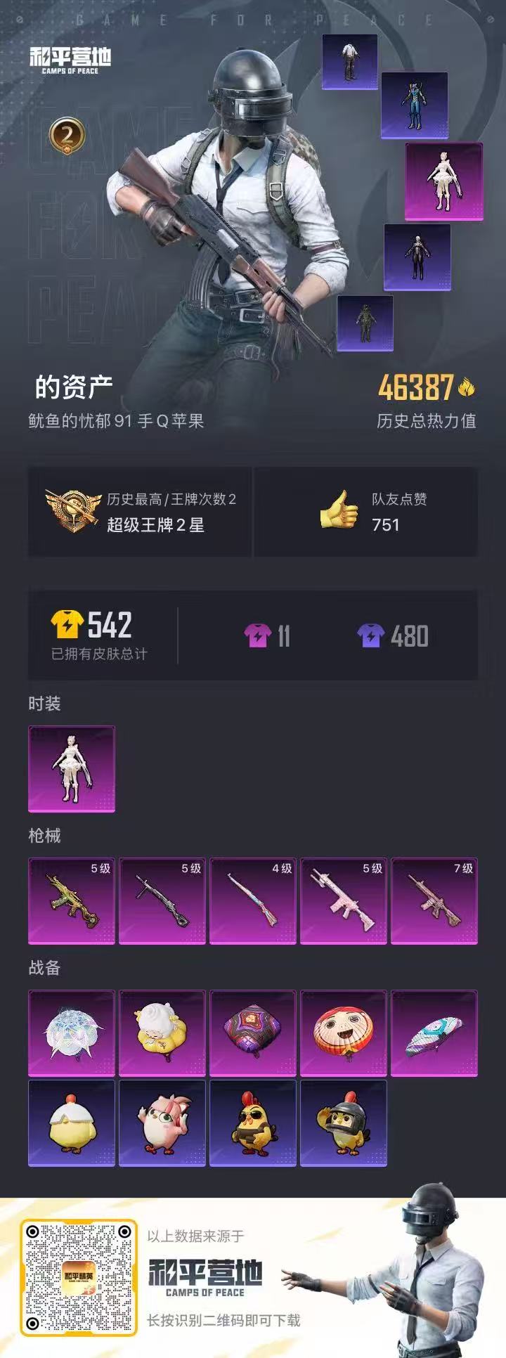 HPCMW467328和平精英账号详情图5