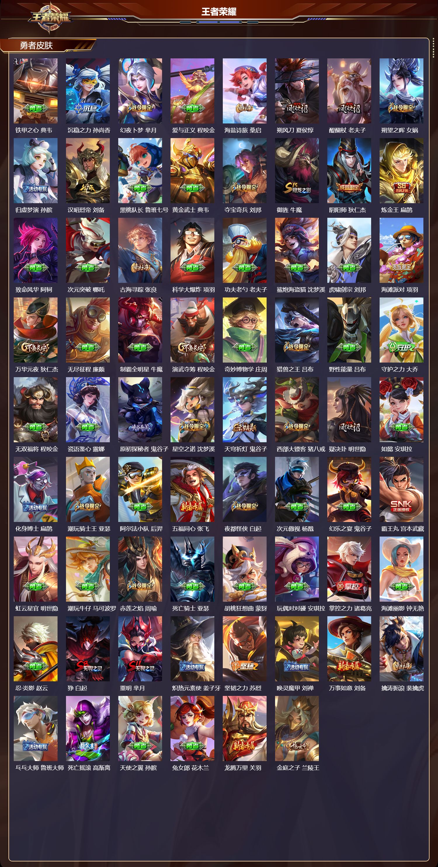 WZCMW4123658王者荣耀账号详情图8