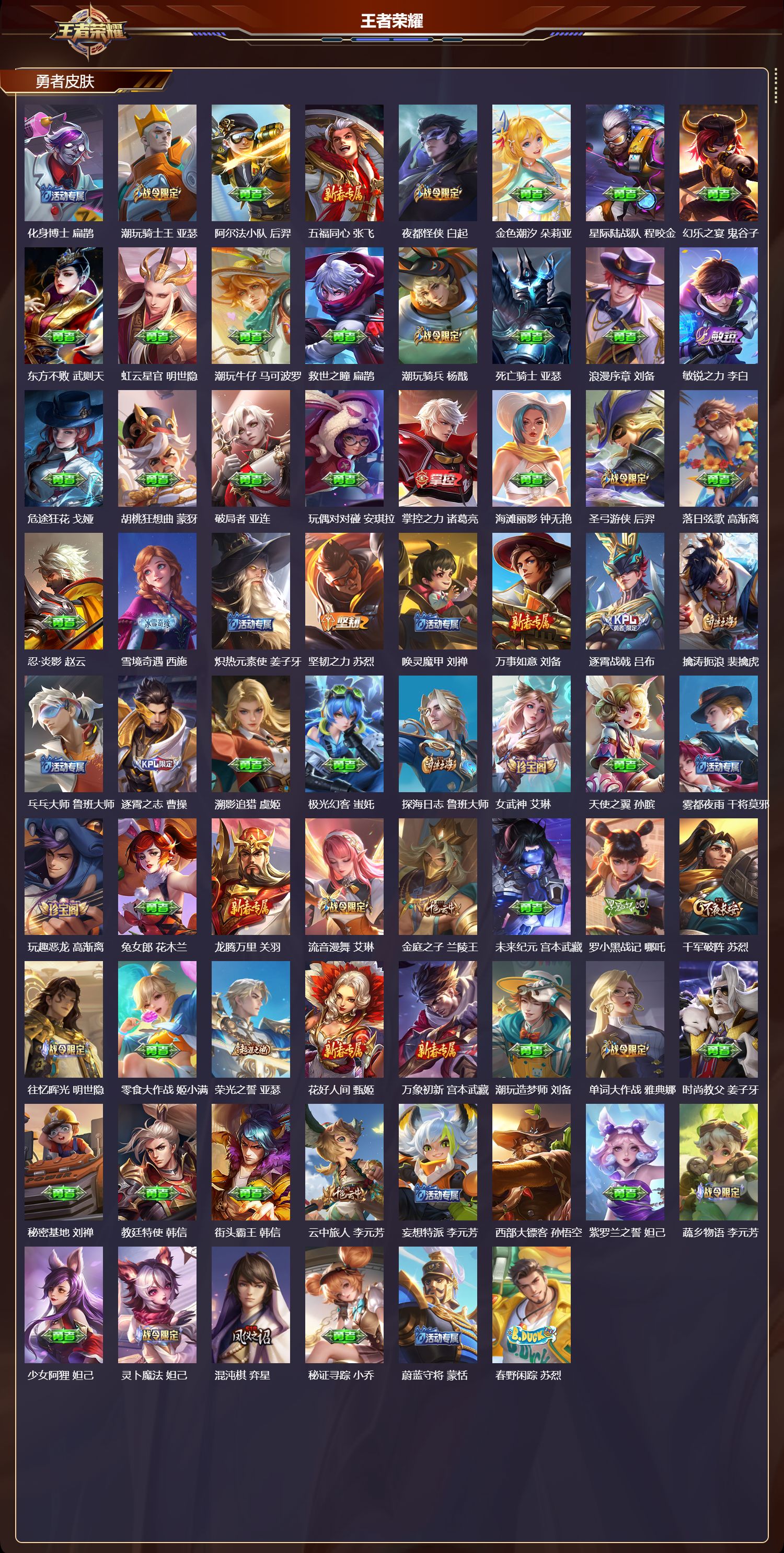 WZCMW4123790王者荣耀账号详情图9