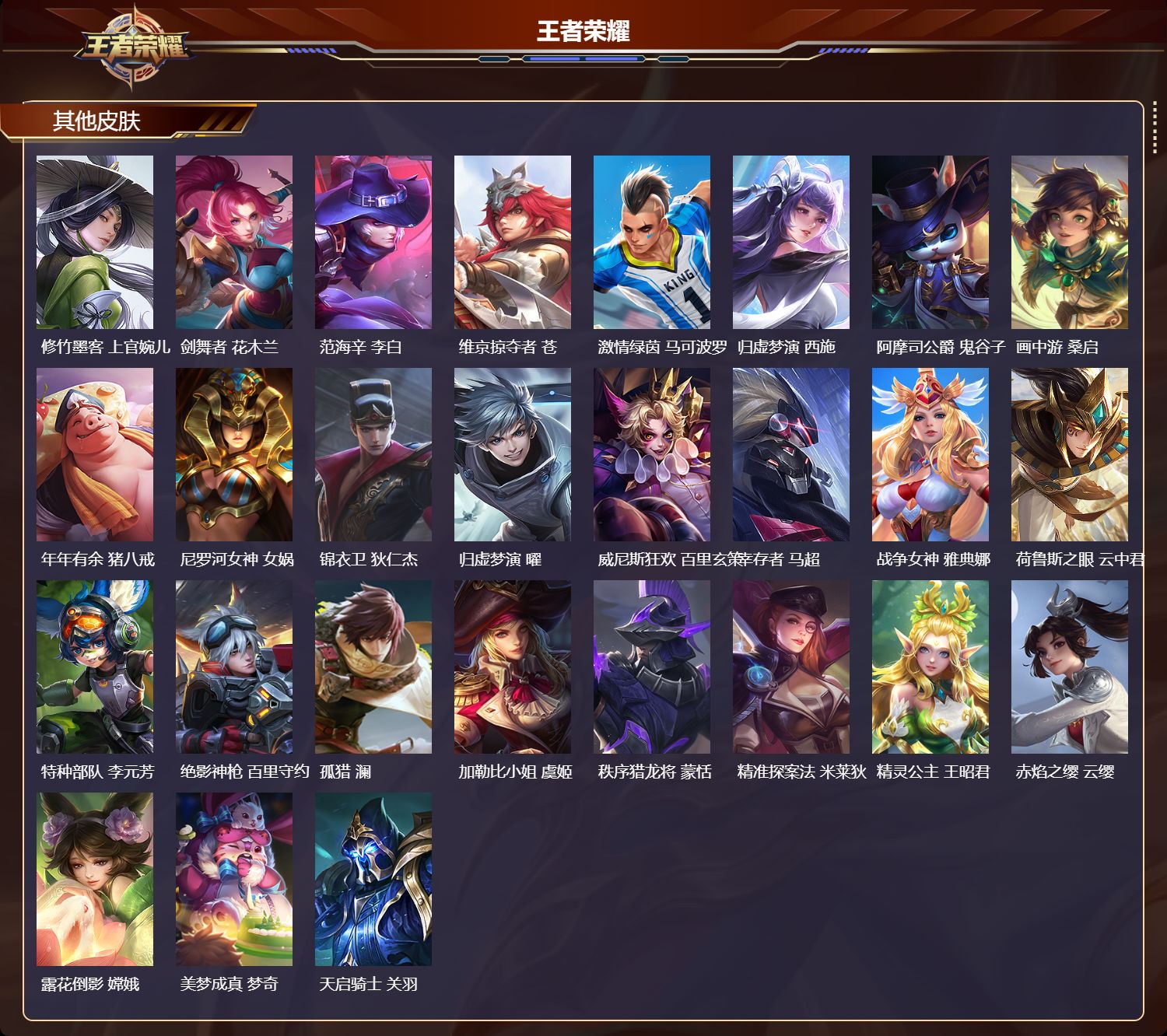 WZCMW4123648王者荣耀账号详情图9