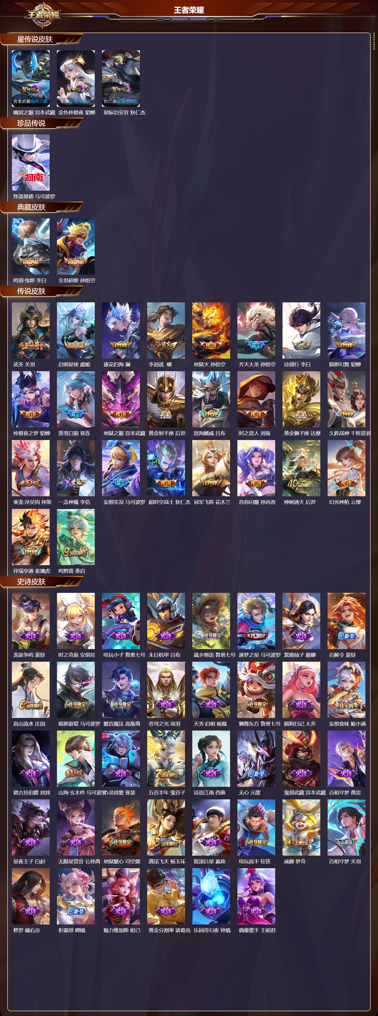 WZQM4132918王者荣耀账号详情图3