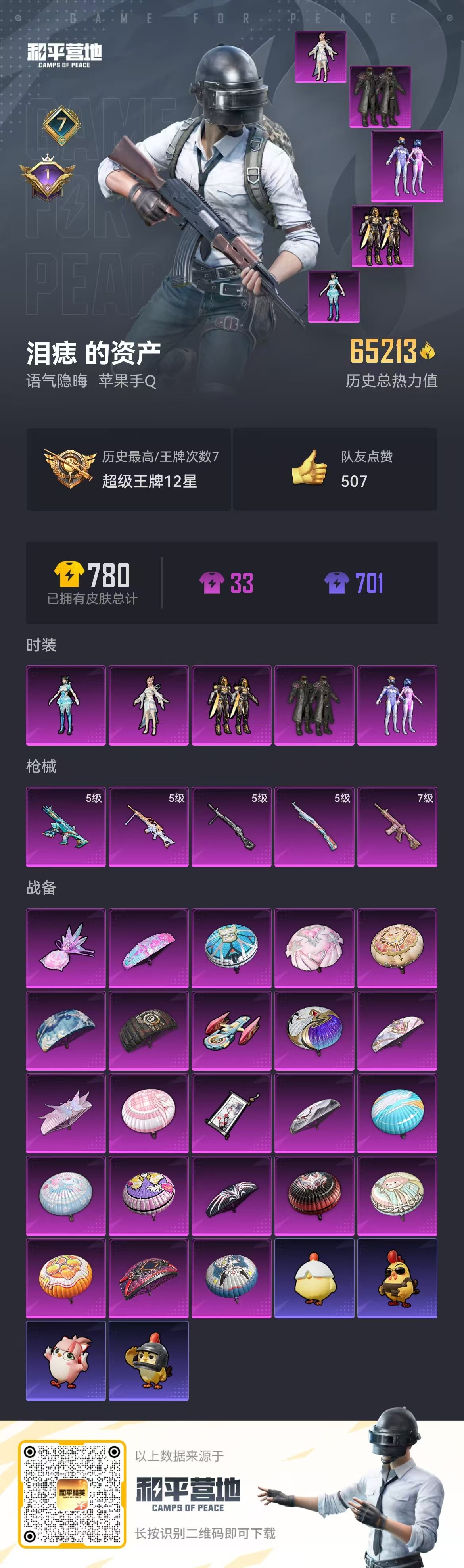 HPCMW470608和平精英账号详情图3