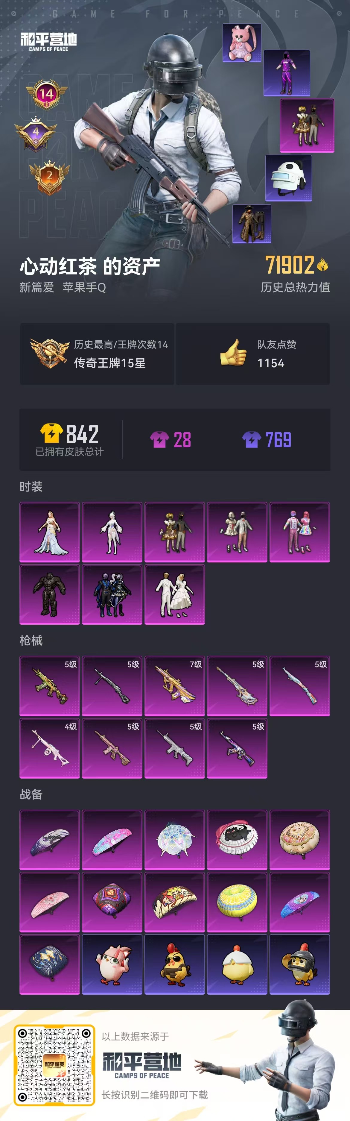 HPSJ469366和平精英账号详情图3