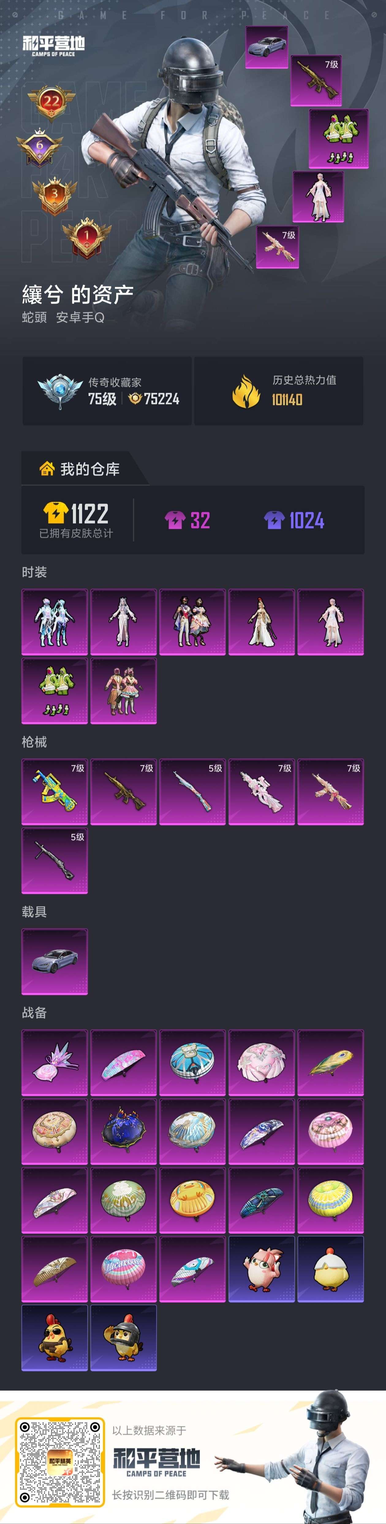 HPSJ469458和平精英账号详情图3