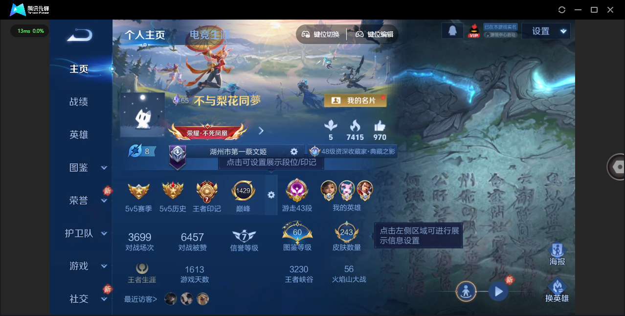 WZCMW4132819王者荣耀账号详情图2 WZCMW4132819王者荣耀账号详情图2