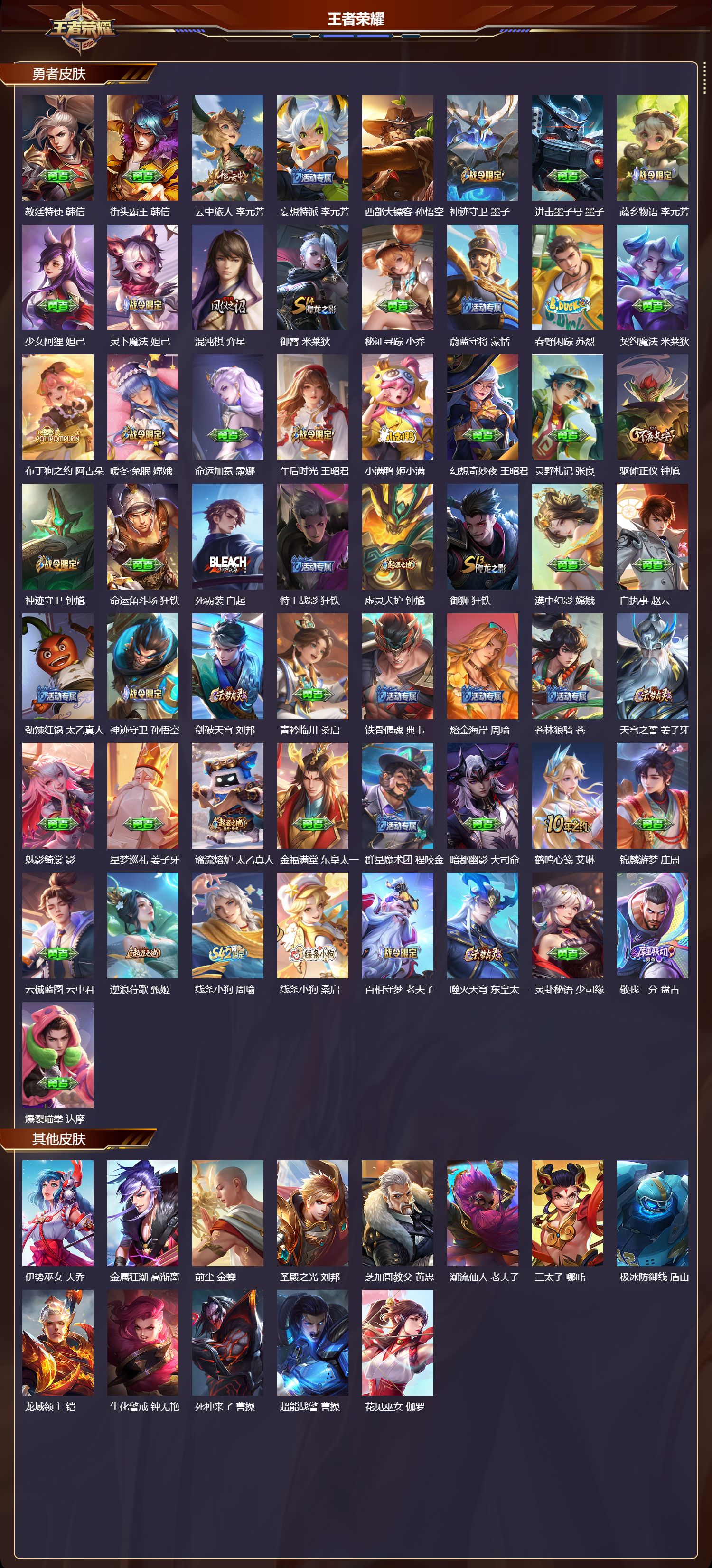 WZQM4132918王者荣耀账号详情图7