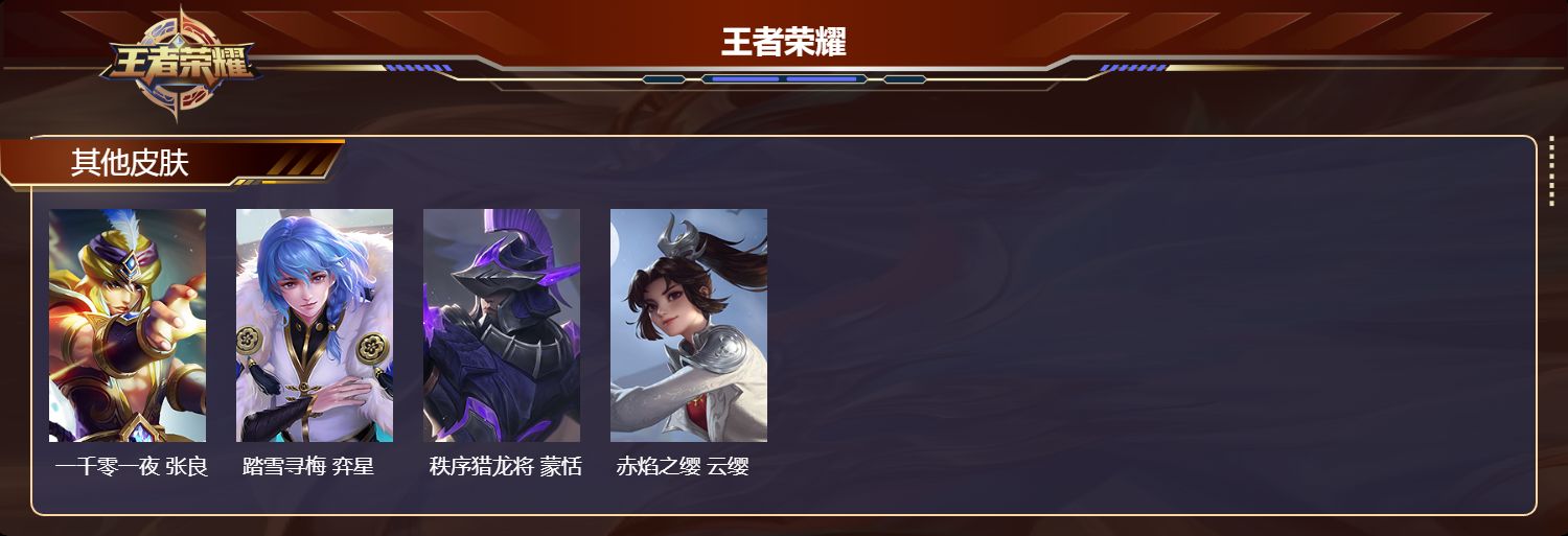 WZMK4151556王者荣耀账号详情图4