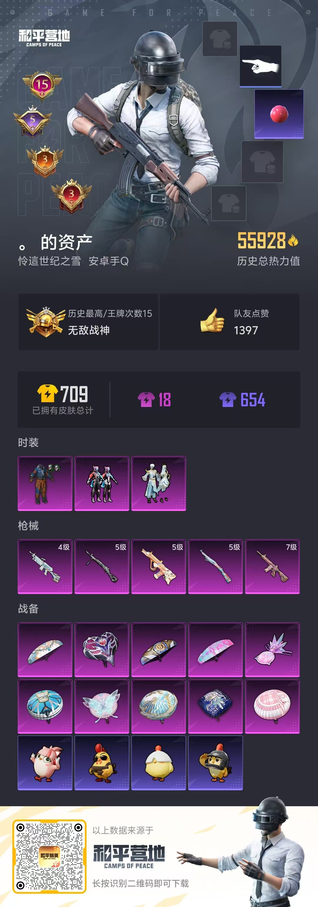 HPSJ469503和平精英账号详情图5