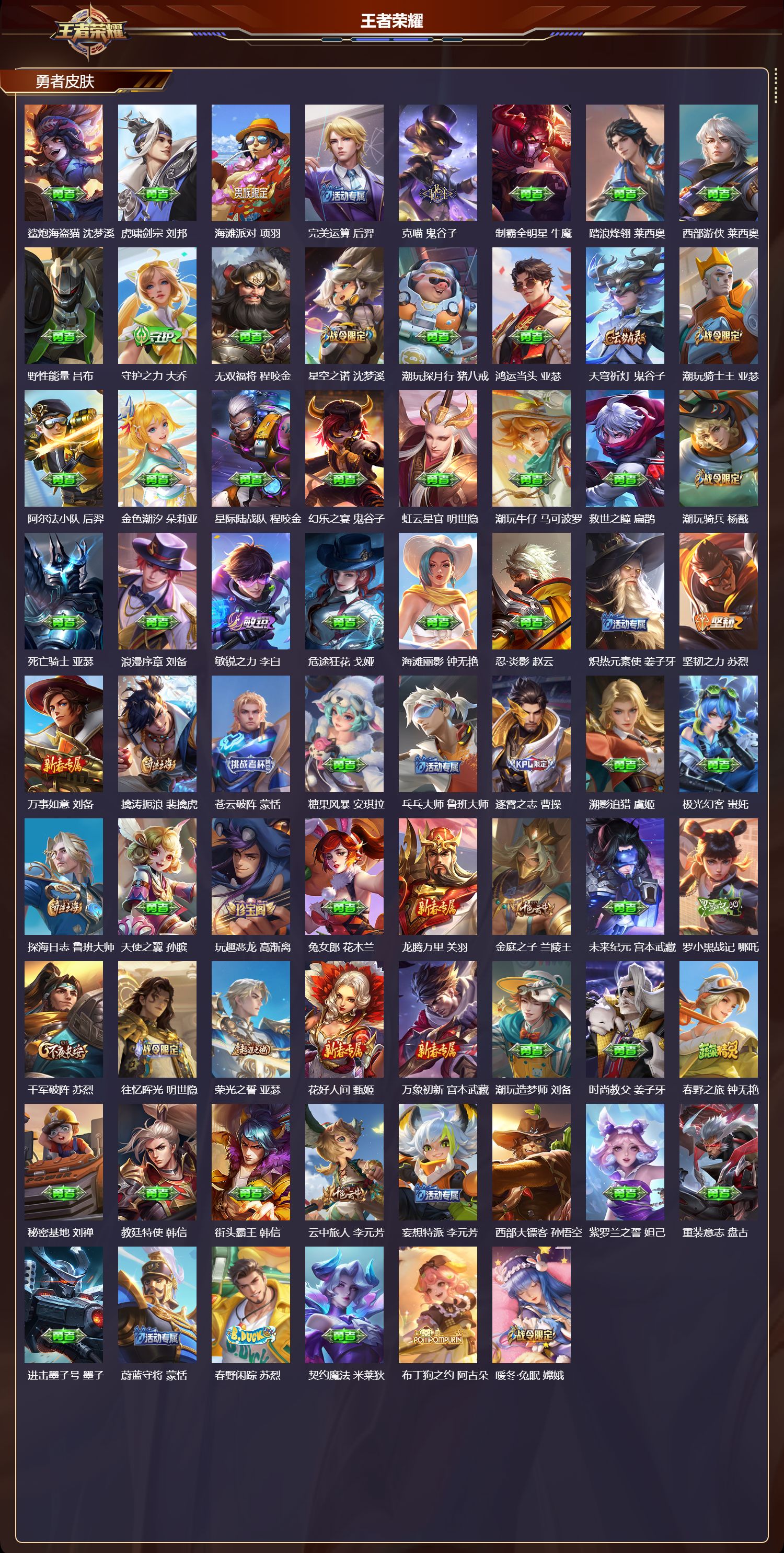 WZQM4132916王者荣耀账号详情图5