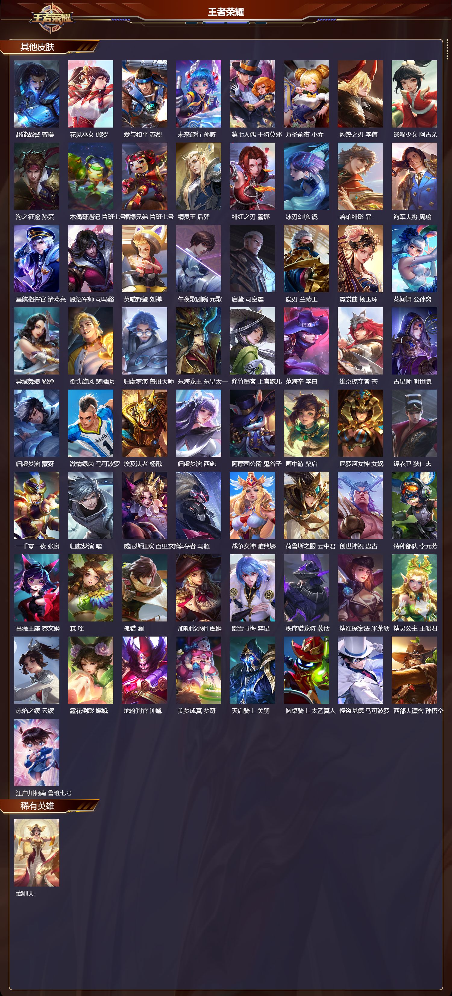 WZMK4151544王者荣耀账号详情图7