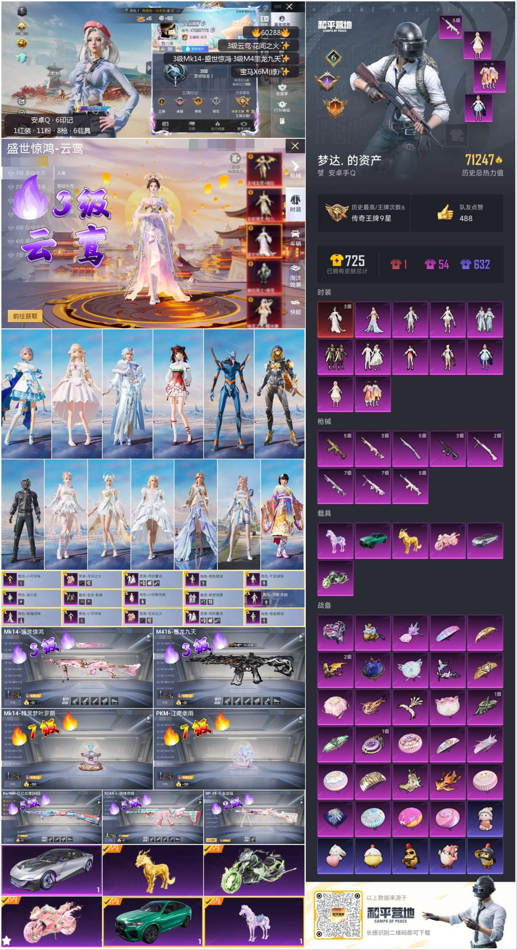 HPSJ469266和平精英账号详情图2