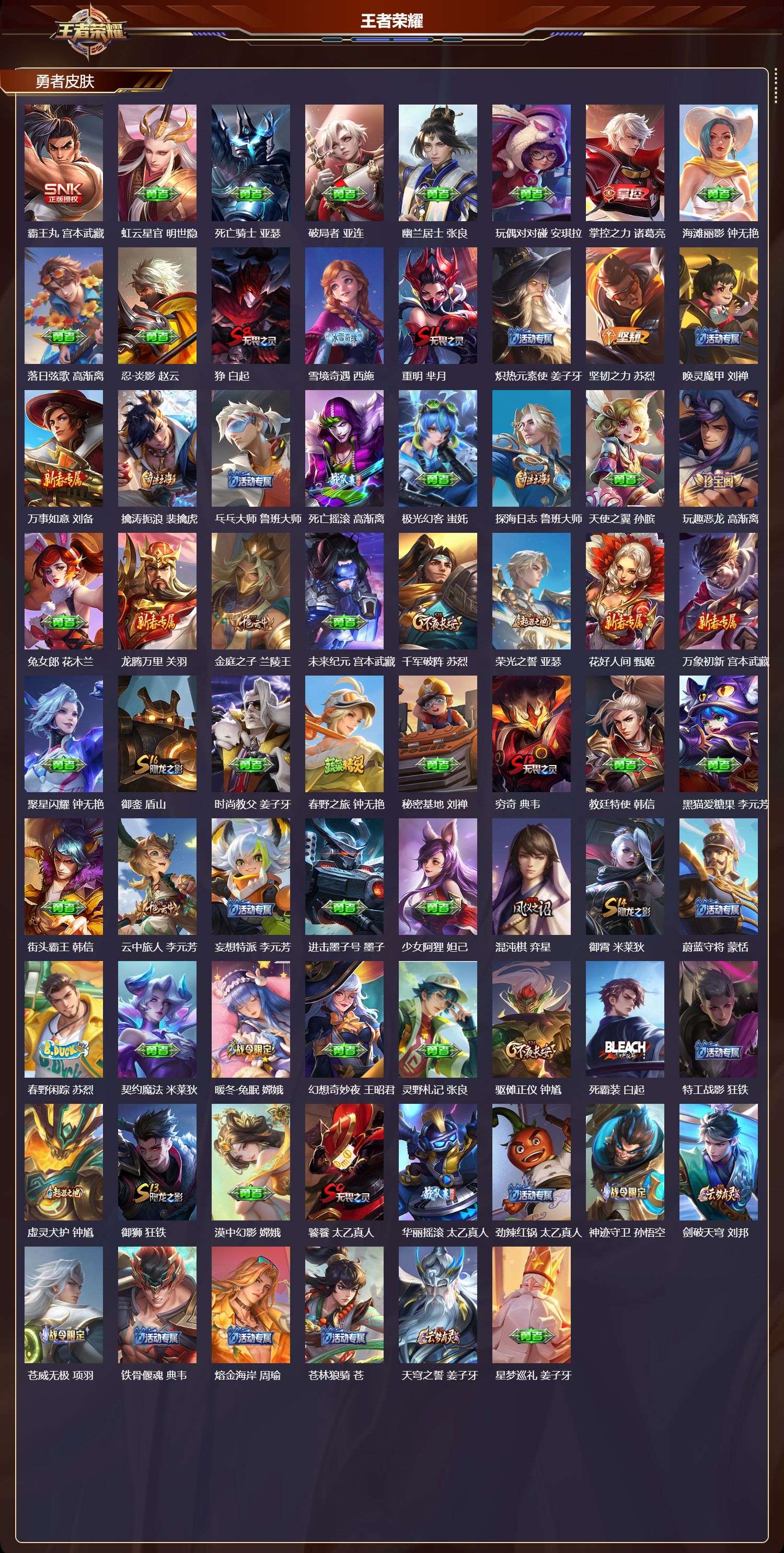 WZCMW4131315王者荣耀账号详情图8