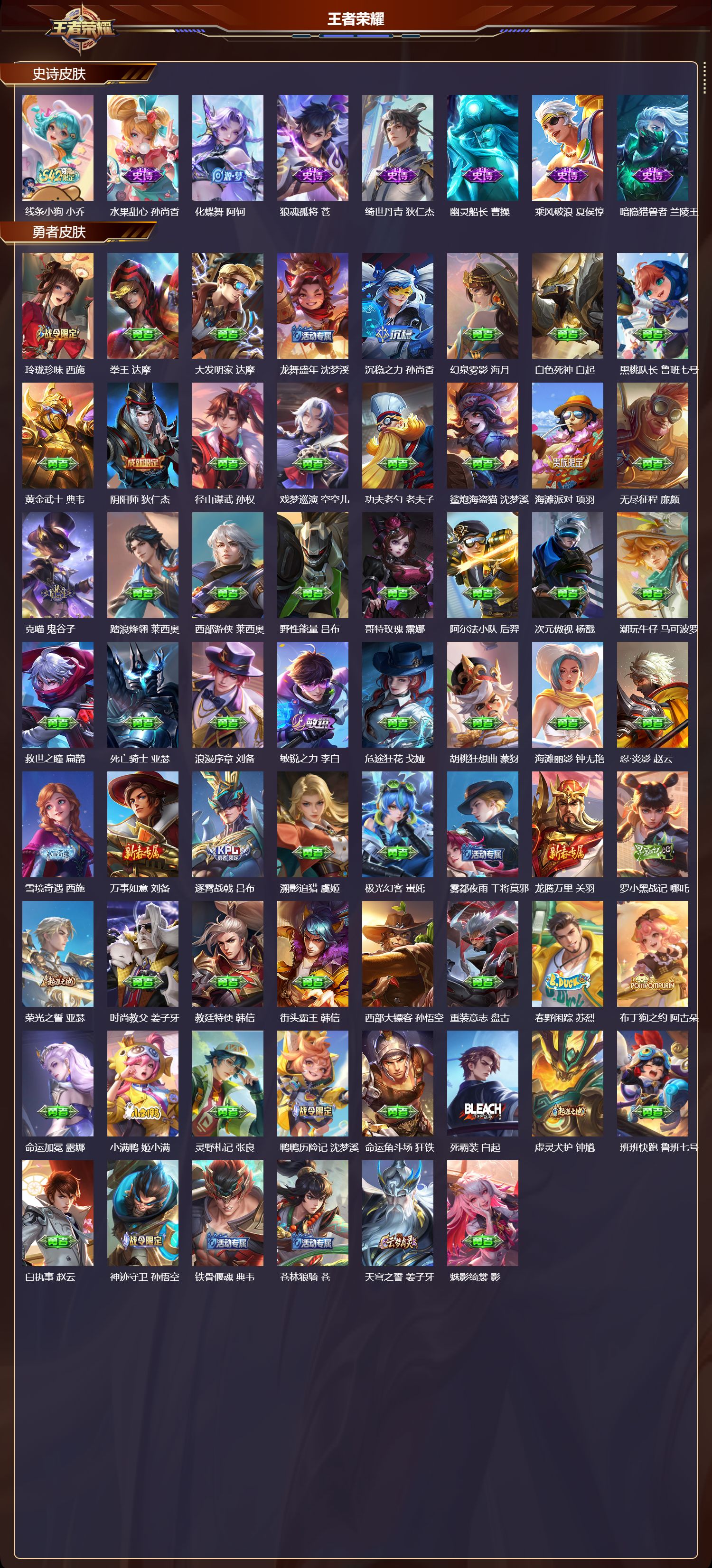 WZQM4132952王者荣耀账号详情图4