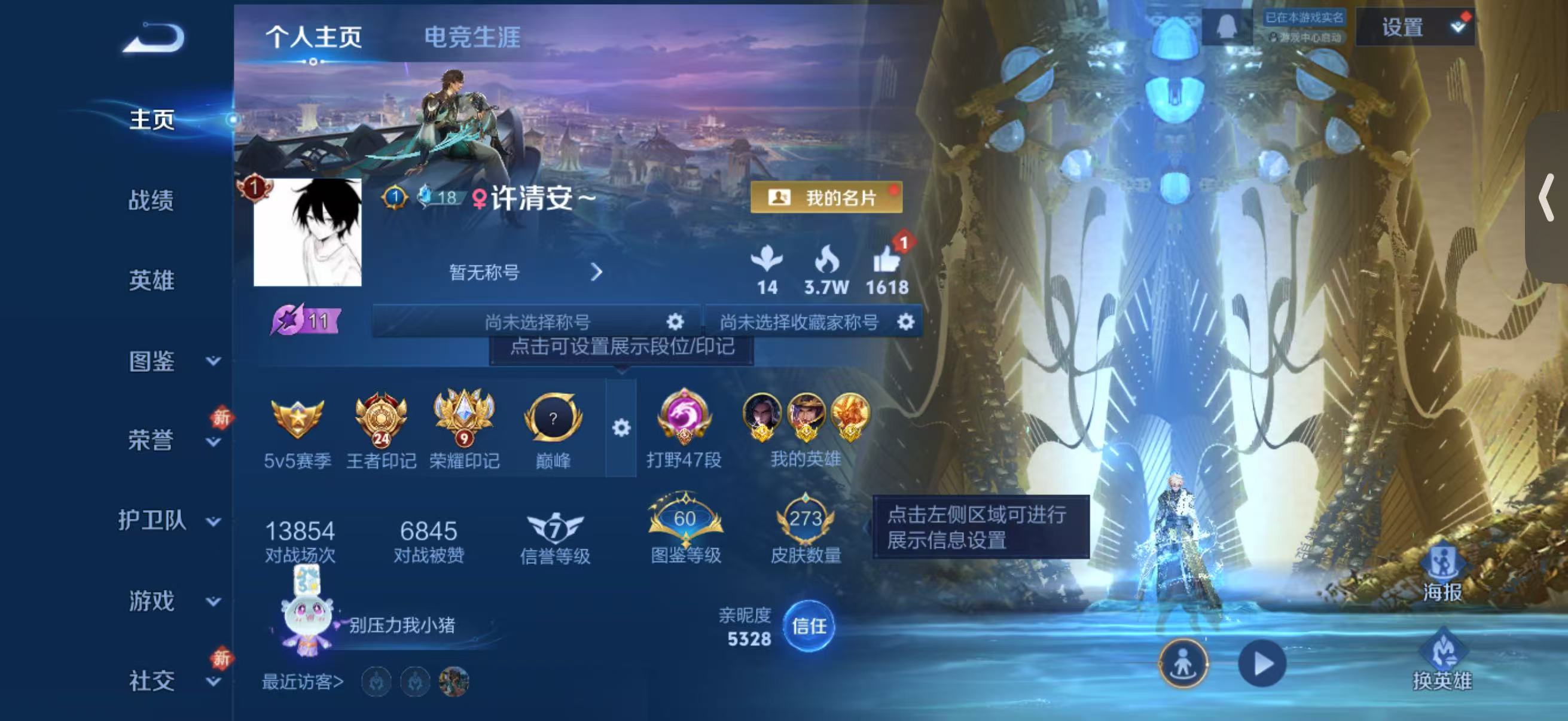 WZCMW4131315王者荣耀账号详情图2