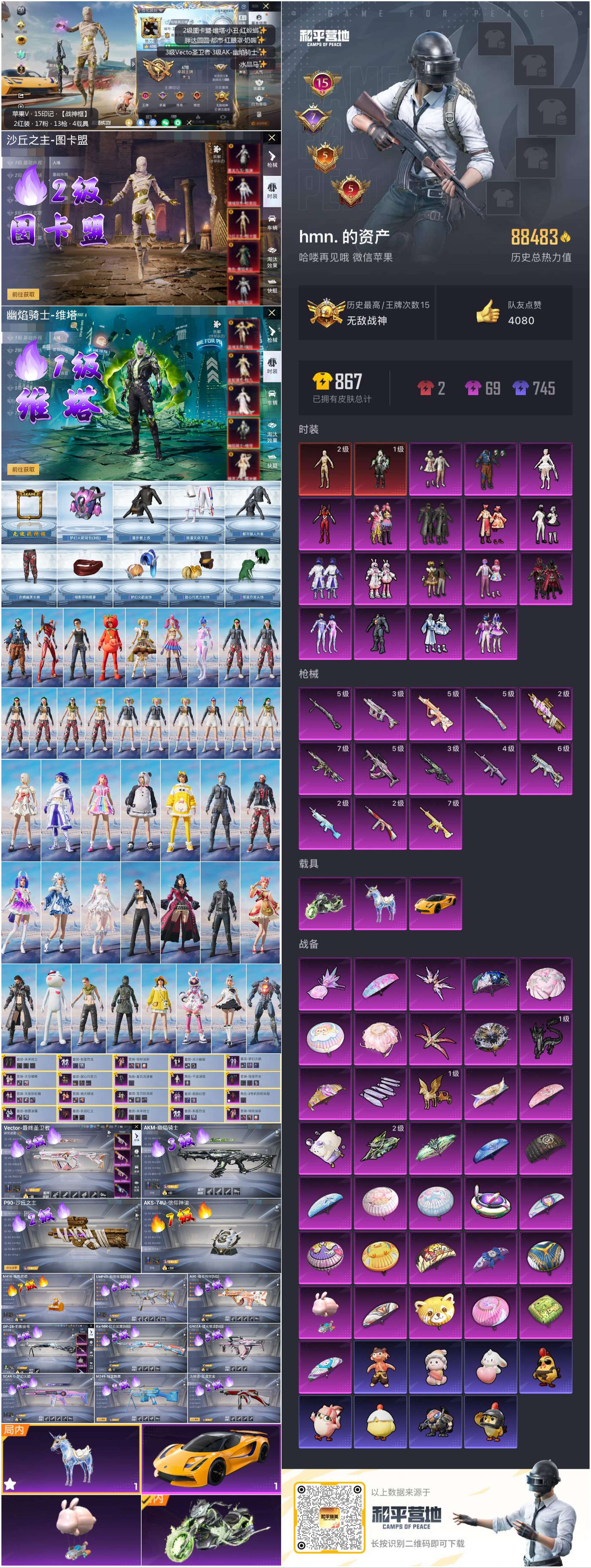 HPCMW470468和平精英账号详情图2