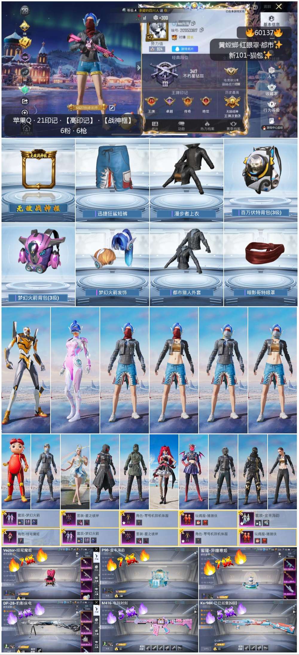 HPSJ469768和平精英账号详情图2