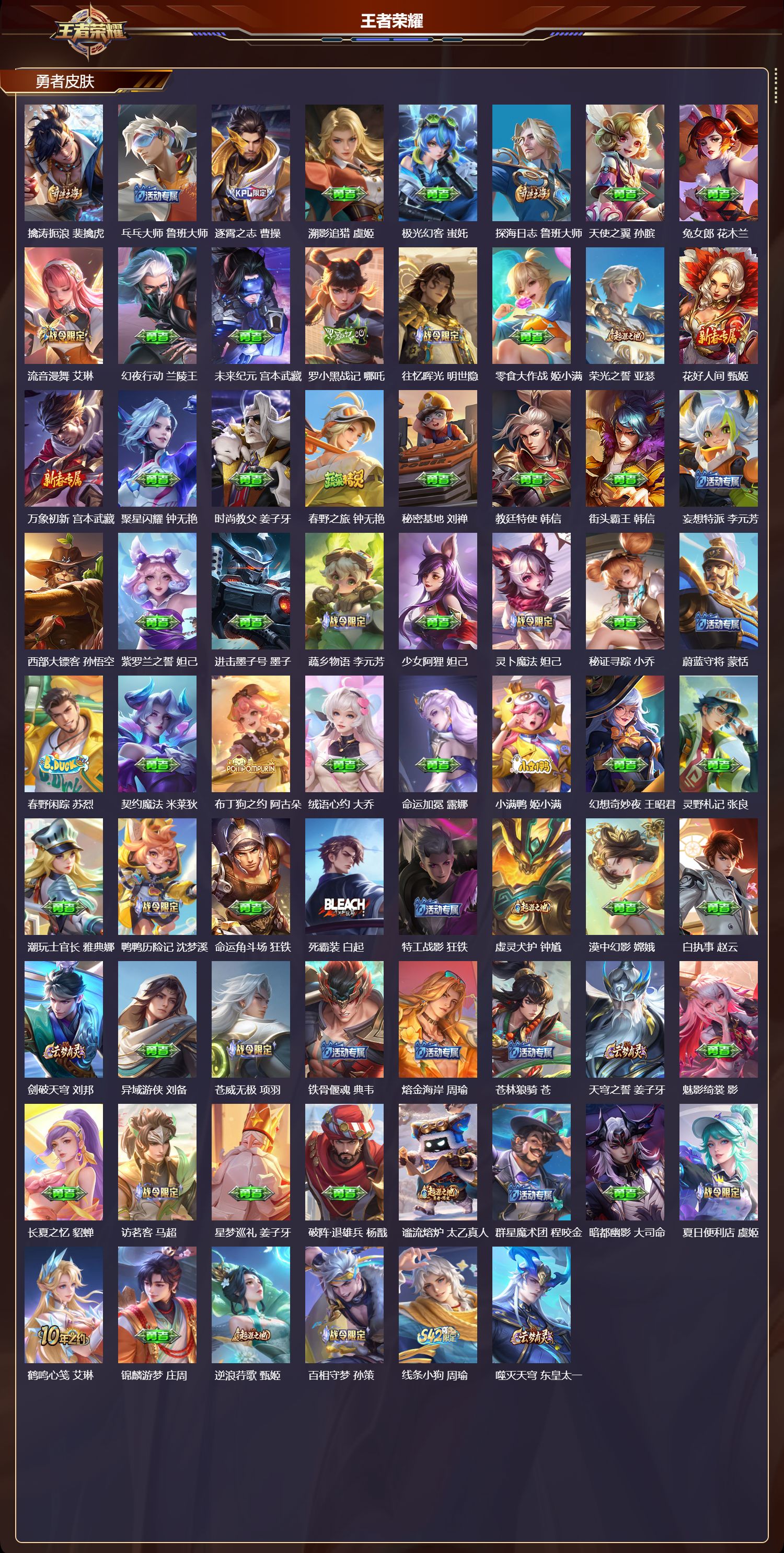 WZCMW4131208王者荣耀账号详情图8