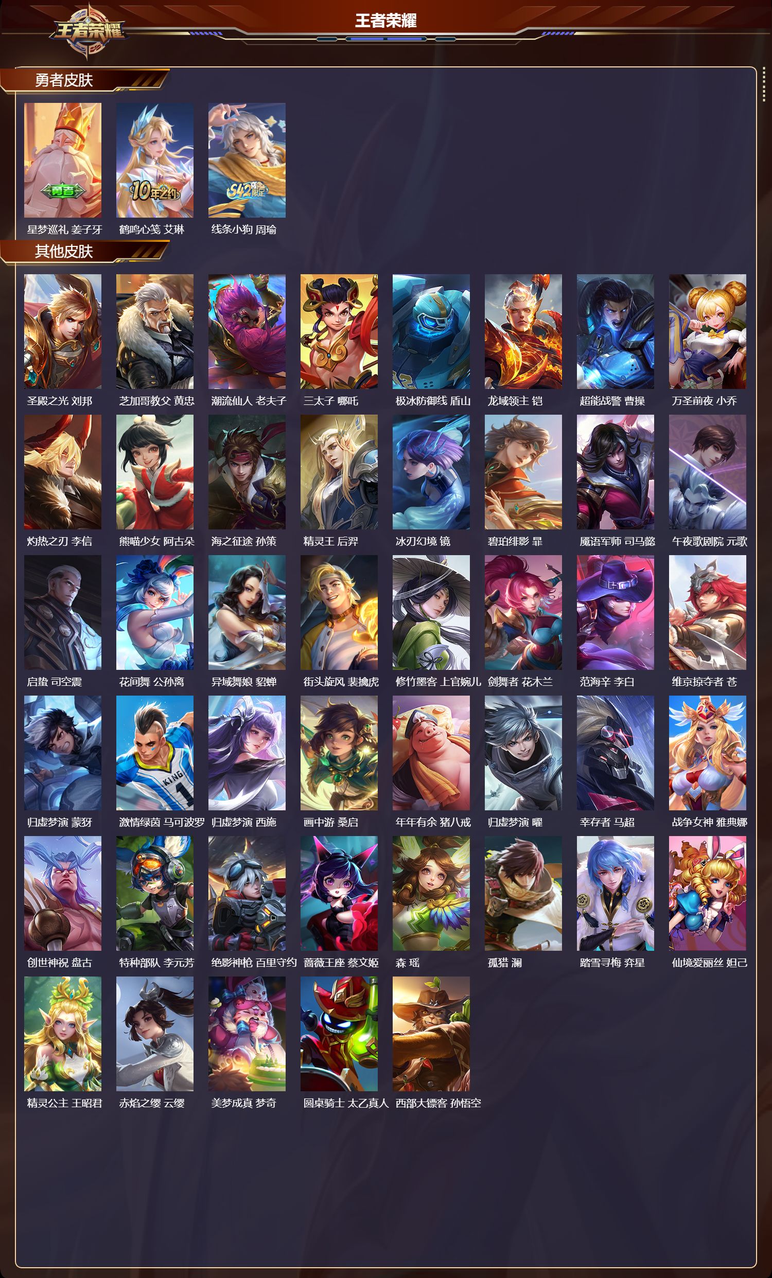 WZMK4151593王者荣耀账号详情图5