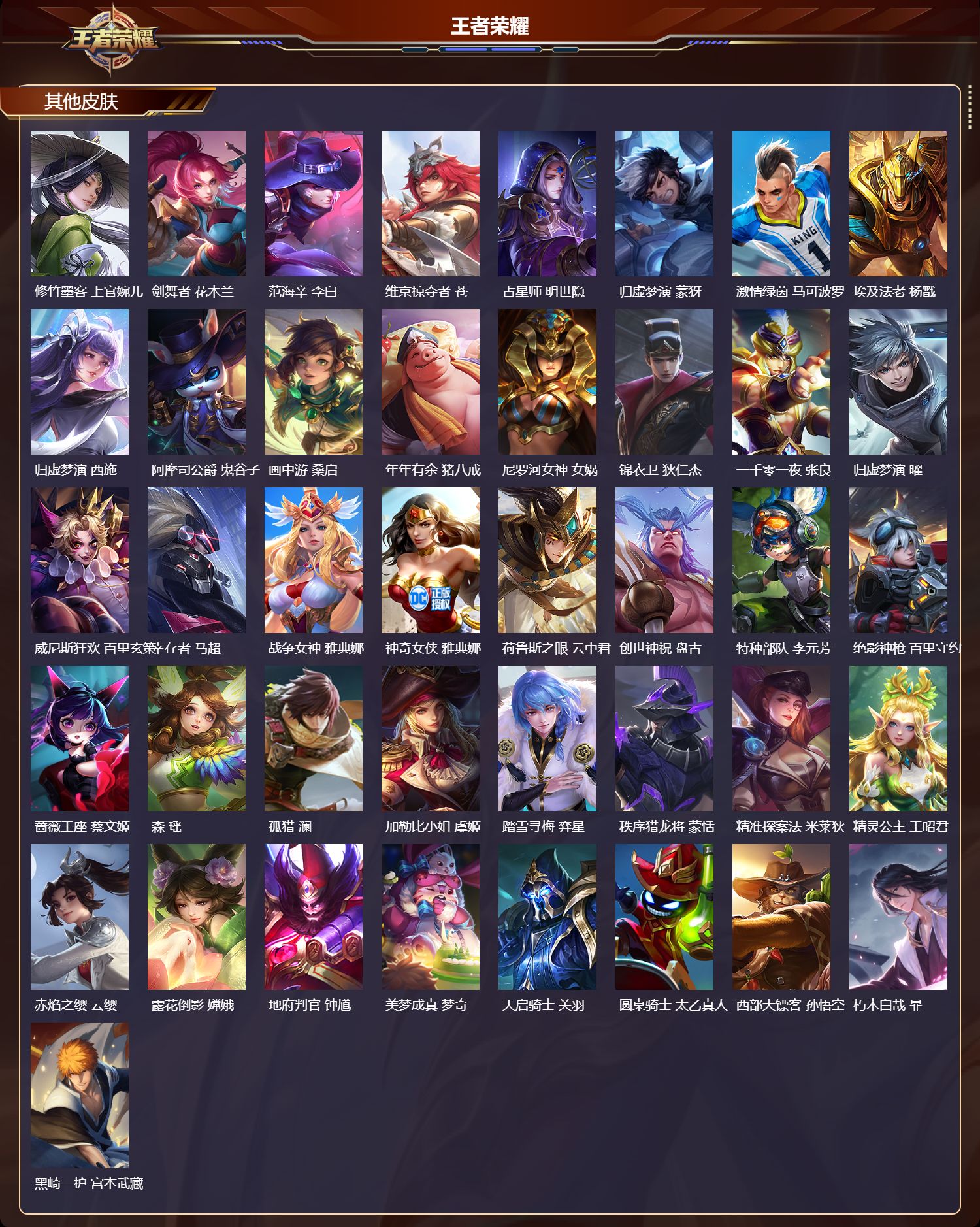 WZCMW4136641王者荣耀账号详情图12