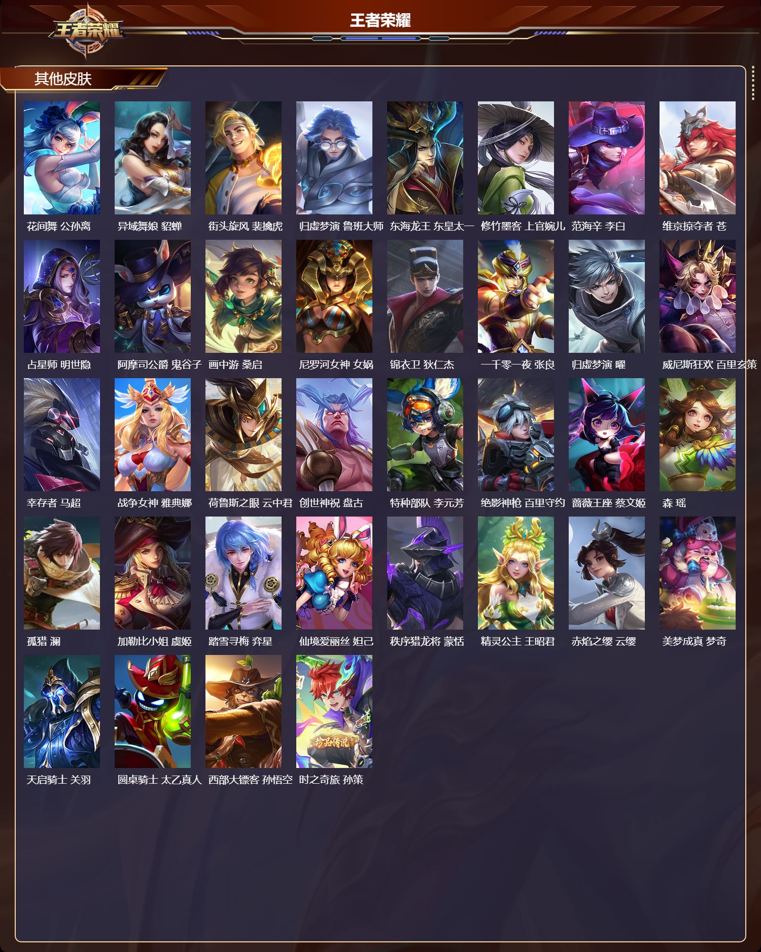 WZMK4151590王者荣耀账号详情图6