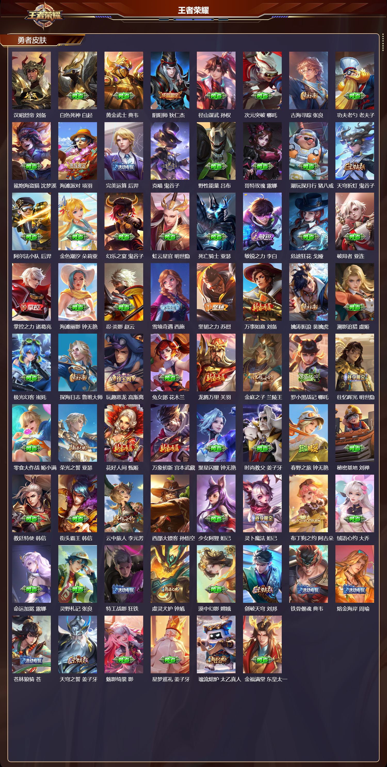 WZQM4137883王者荣耀账号详情图4