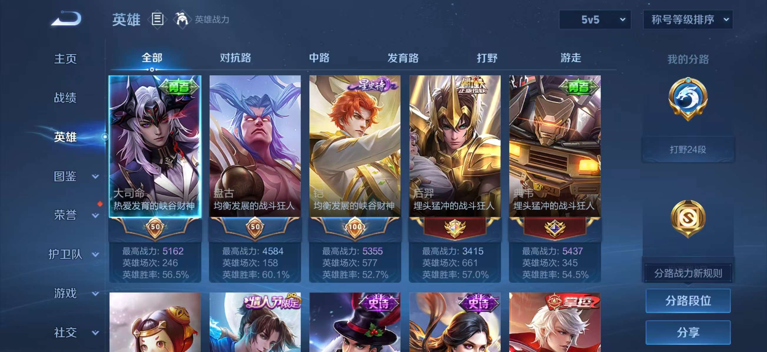 WZCMW4136624王者荣耀账号详情图4