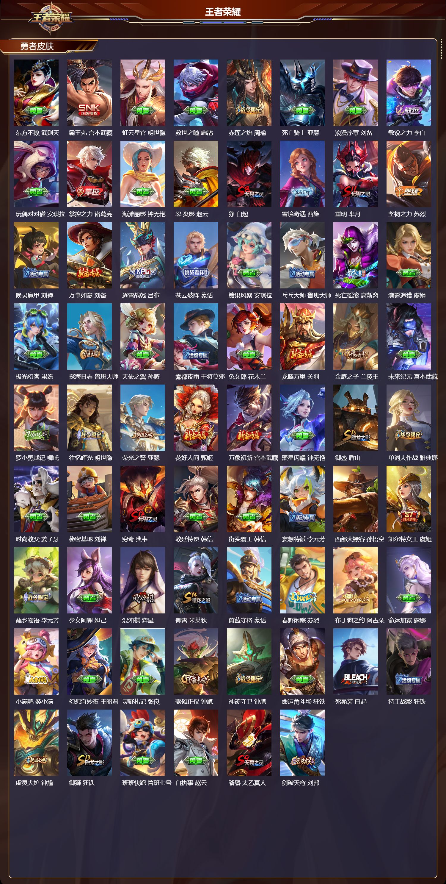 WZCMW4136965王者荣耀账号详情图8