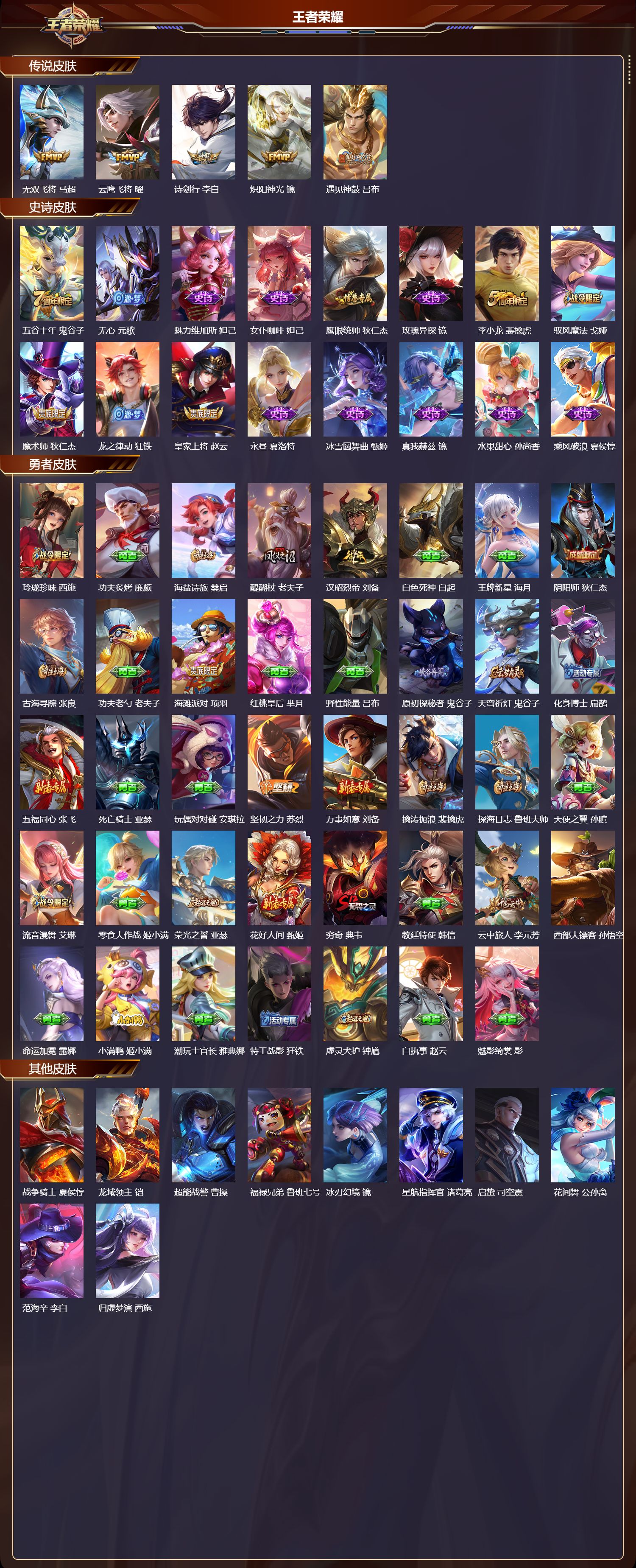 WZCMW4136720王者荣耀账号详情图6