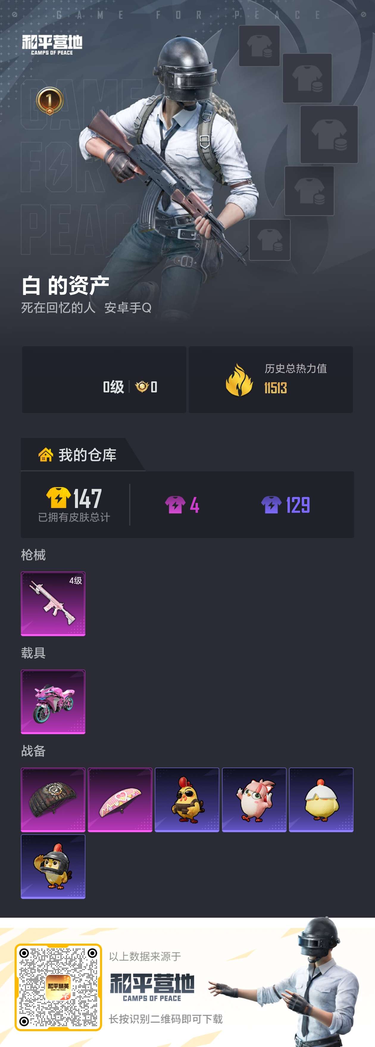 HPCMW472942和平精英账号详情图2